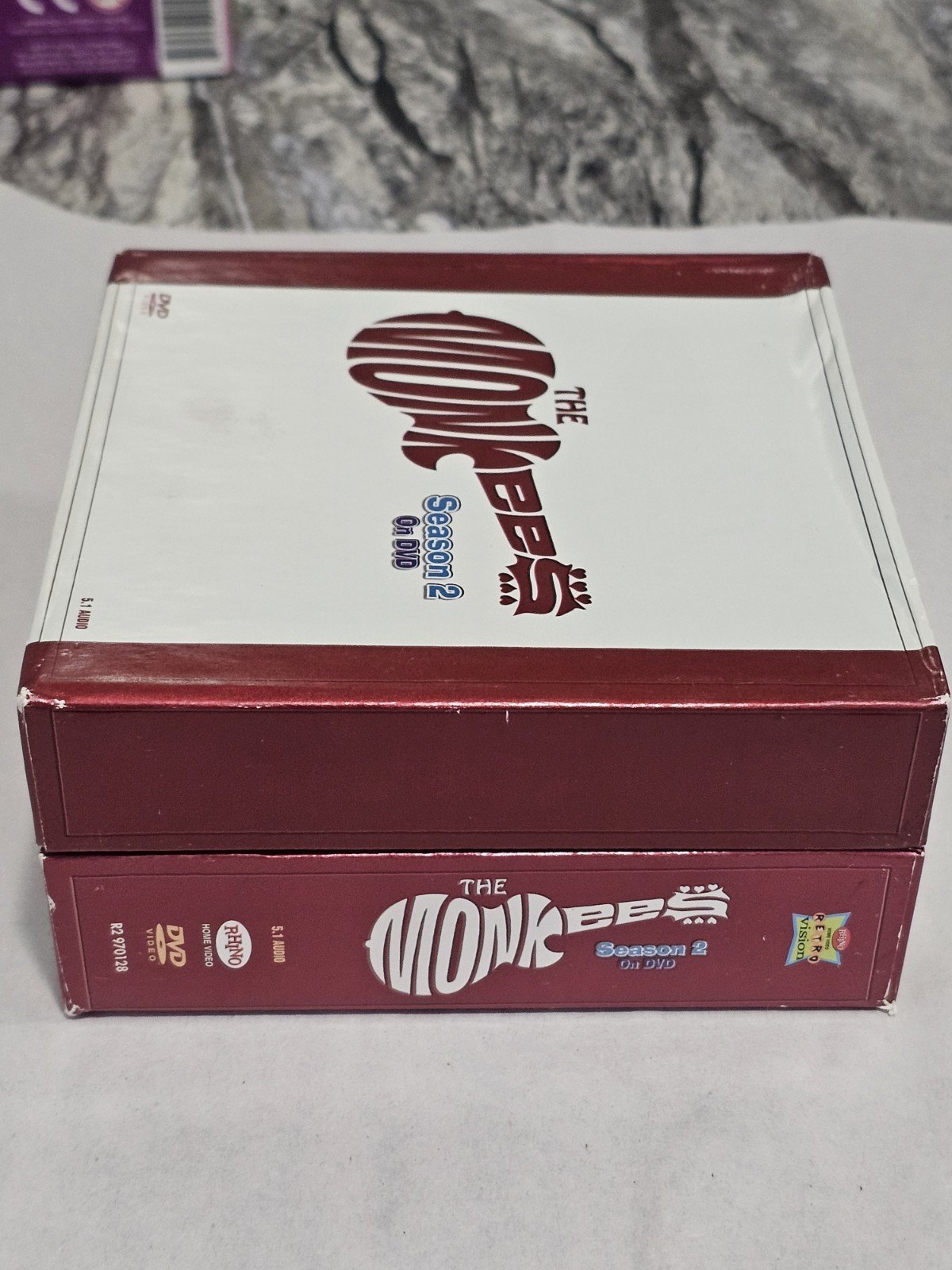 THE MONKEES: SEASON 2 DVD Rhino Home Video 5 DISCS (Box Has Wear) Pre-owned