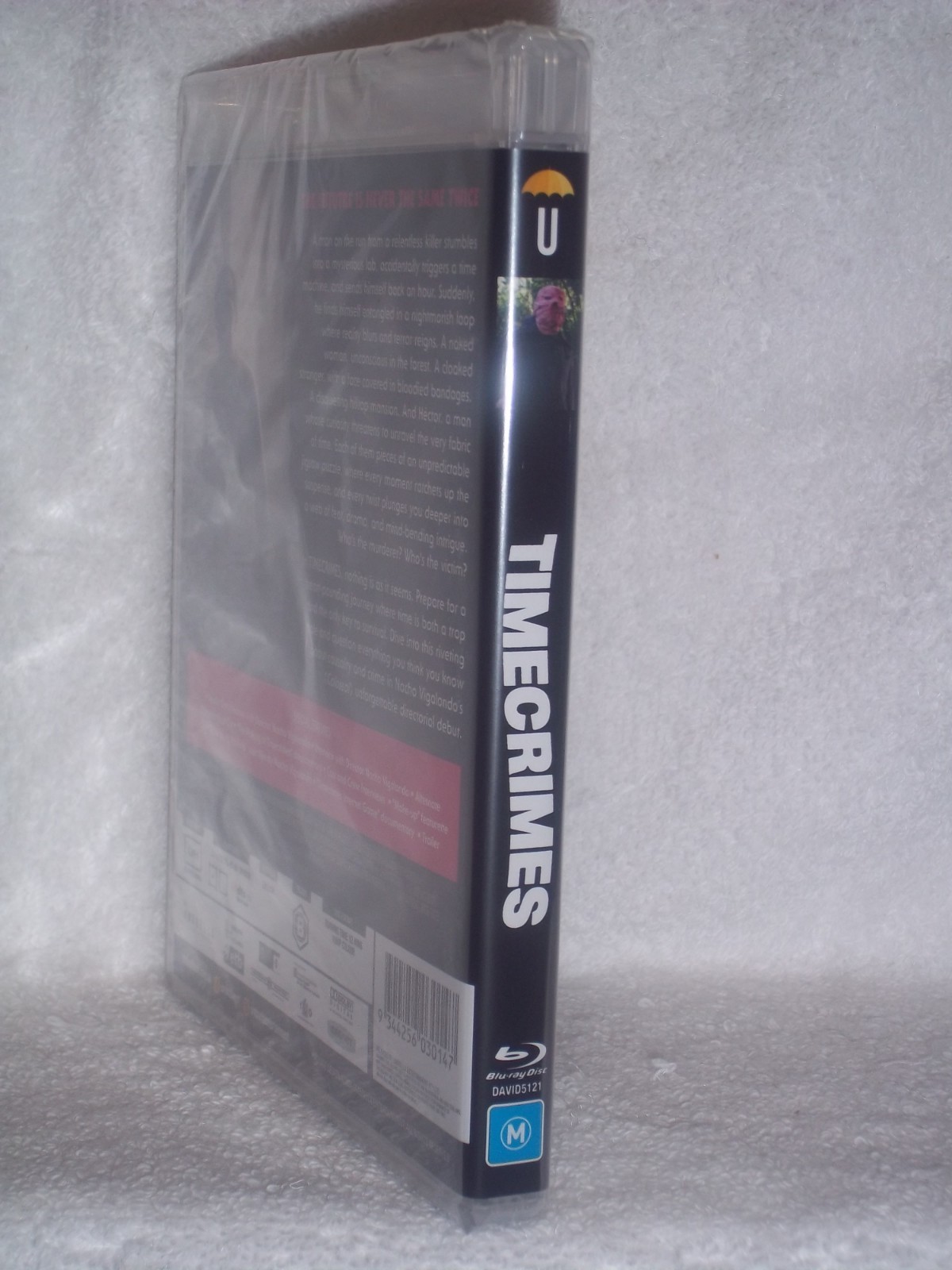 Timecrimes (Blu-ray, 2024) Spanish scifi thriller dark humor time travel action