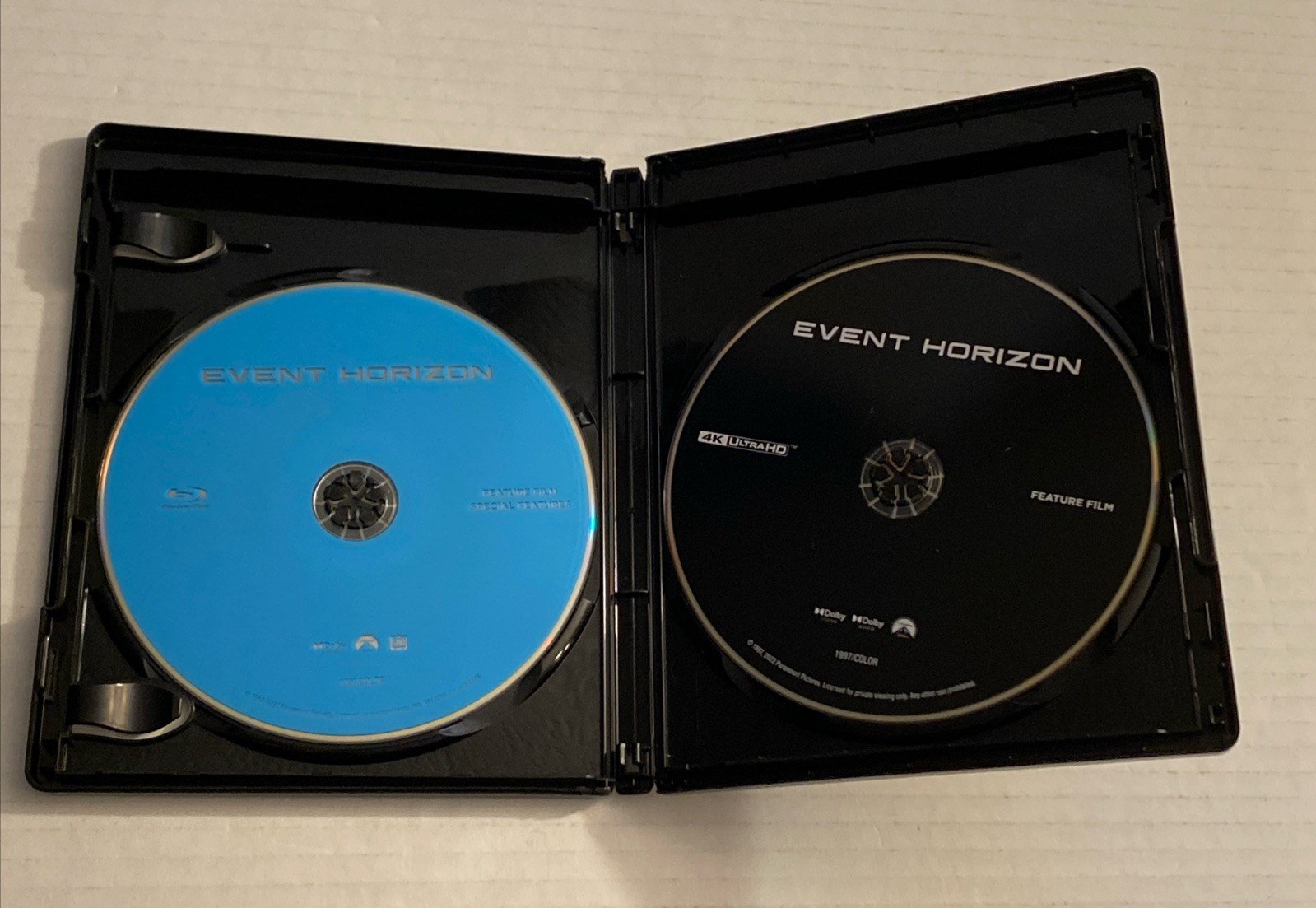 Event Horizon 4K Ultra HD & Blu Ray No Digital