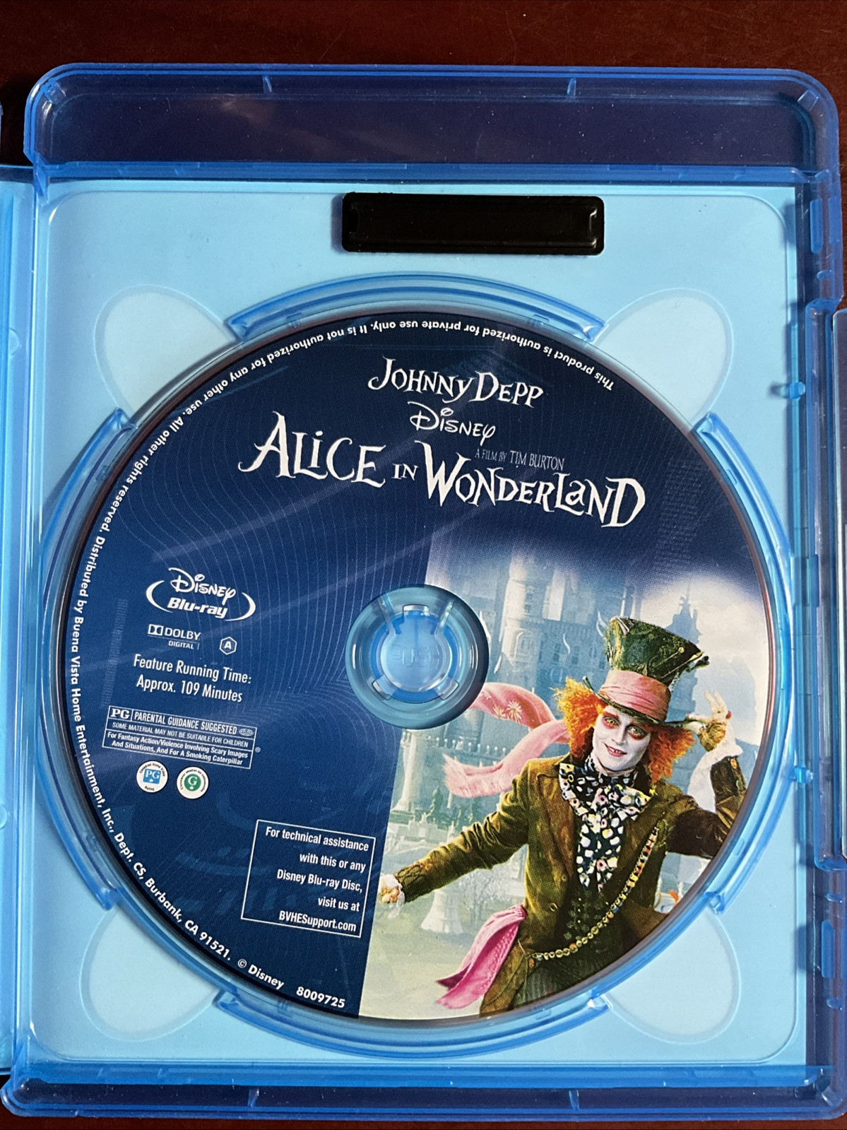 Alice in Wonderland (Blu-ray, 2010)