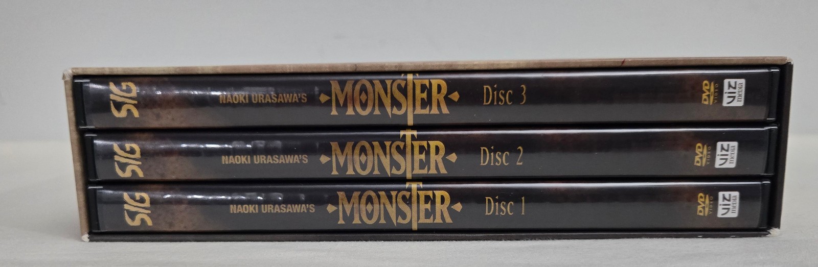 Naoki Urasawa’s Monster Boxset 1 DVD 3 Disc Anime