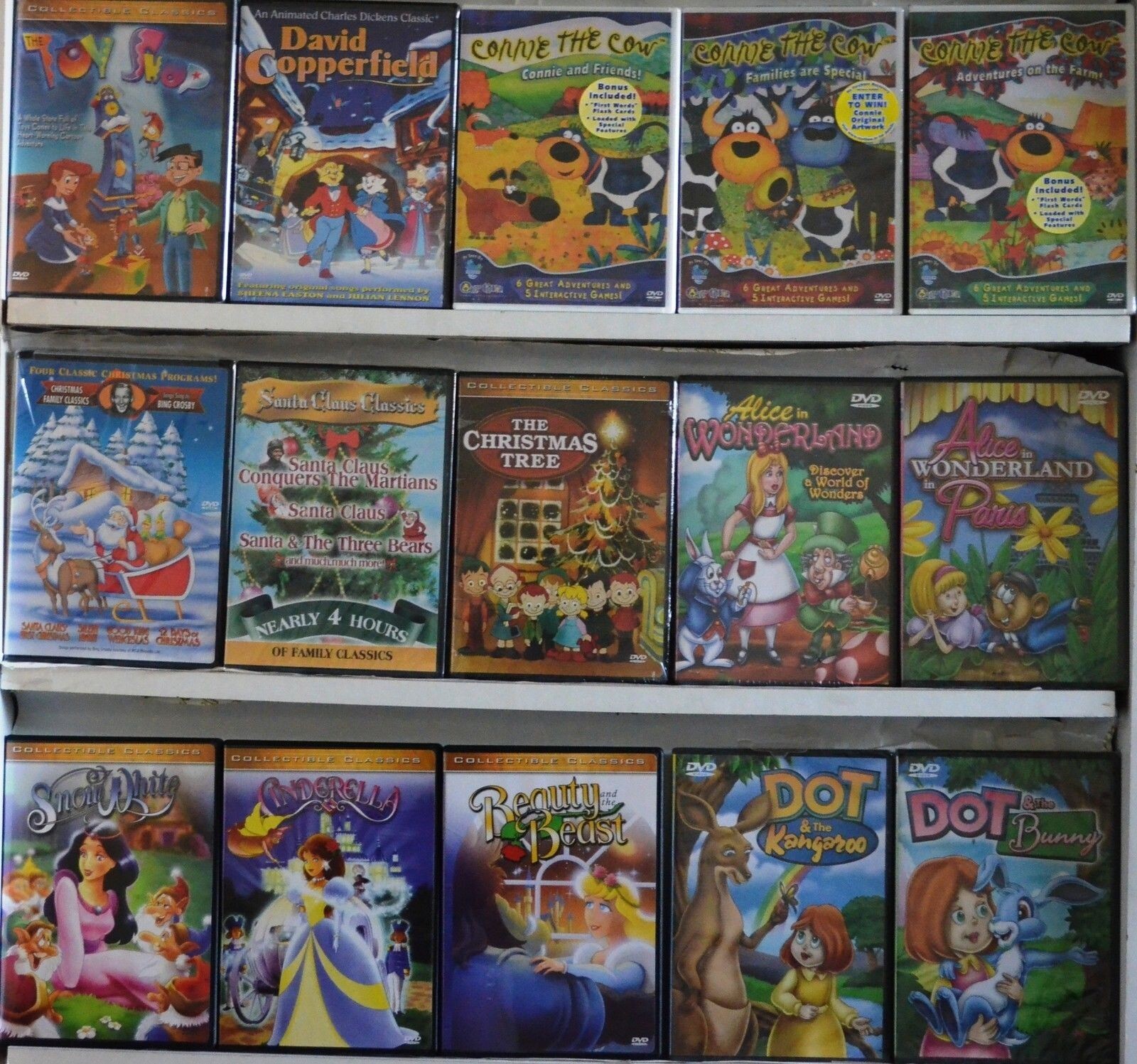 Inventory liquidation Wholesale Lot of 100 New DVD Assorted Bulk No Dups Nice 1!