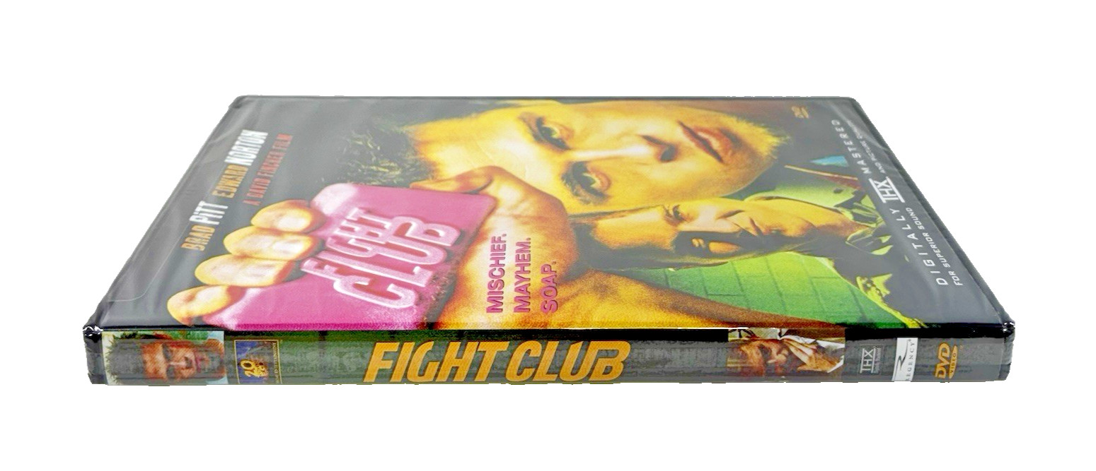 Fight Club Vintage 20th Century Fox 2002 DVD New Factory Sealed
