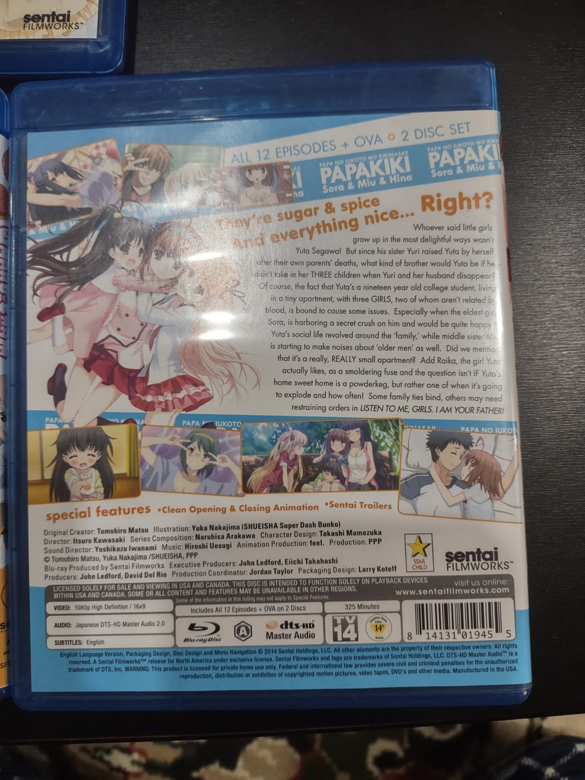 Nakaimo, Ane Log, Oniai, & Umaru-chan Imouto Anime Bluray Lot 5