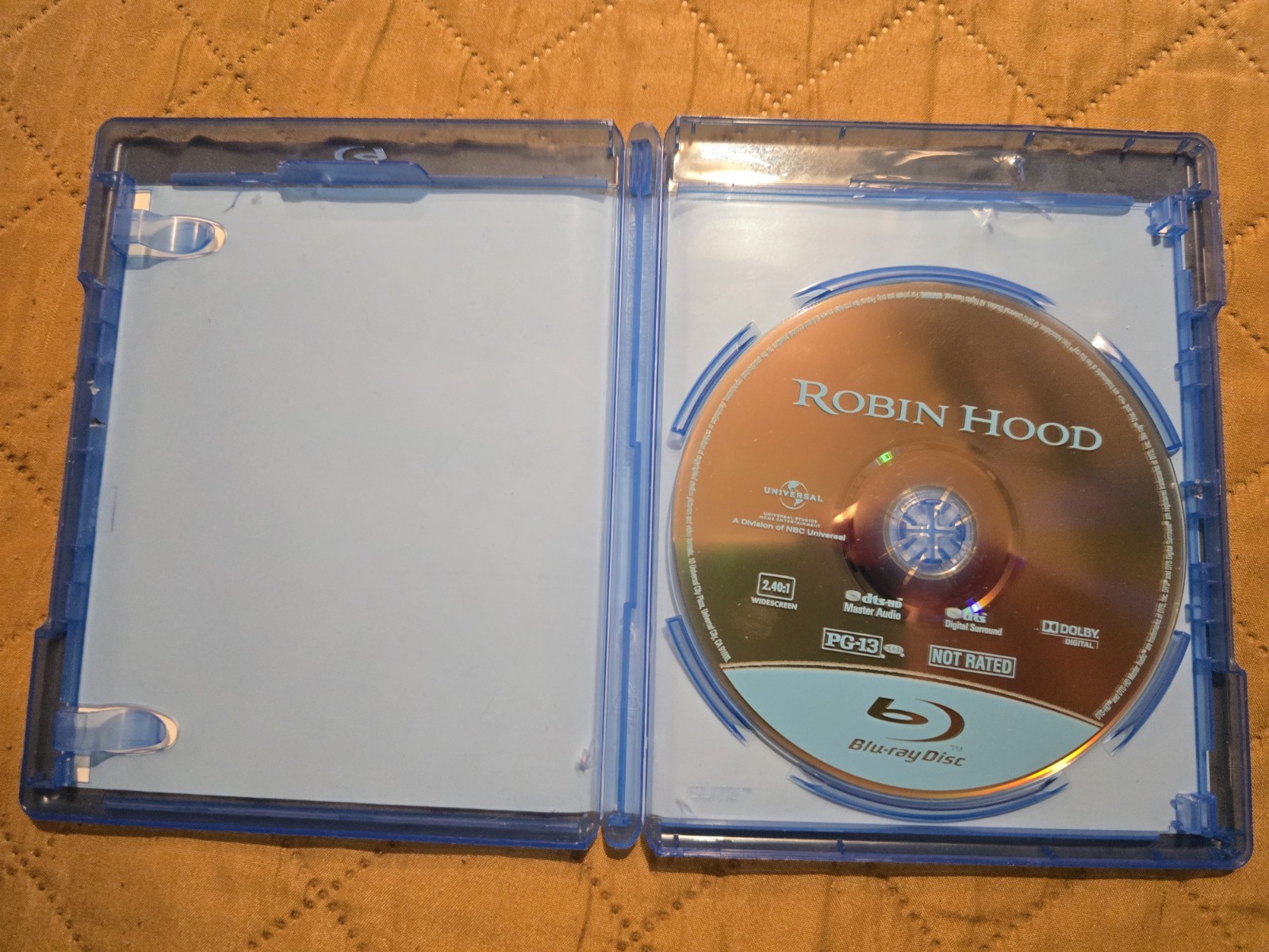 6 Blu-ray Lot- Tombstone, A Knight’s Tale, Frailty, Top Gun, Robin Hood, Super 8