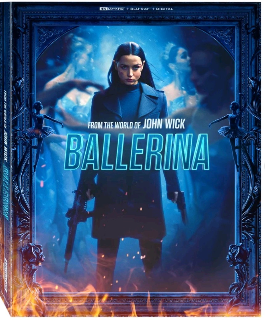 BALLERINA FROM THE WORLD OF JOHN WICK STEELBOOK 4K UHD + BLU-RAY + DIGITAL NEW
