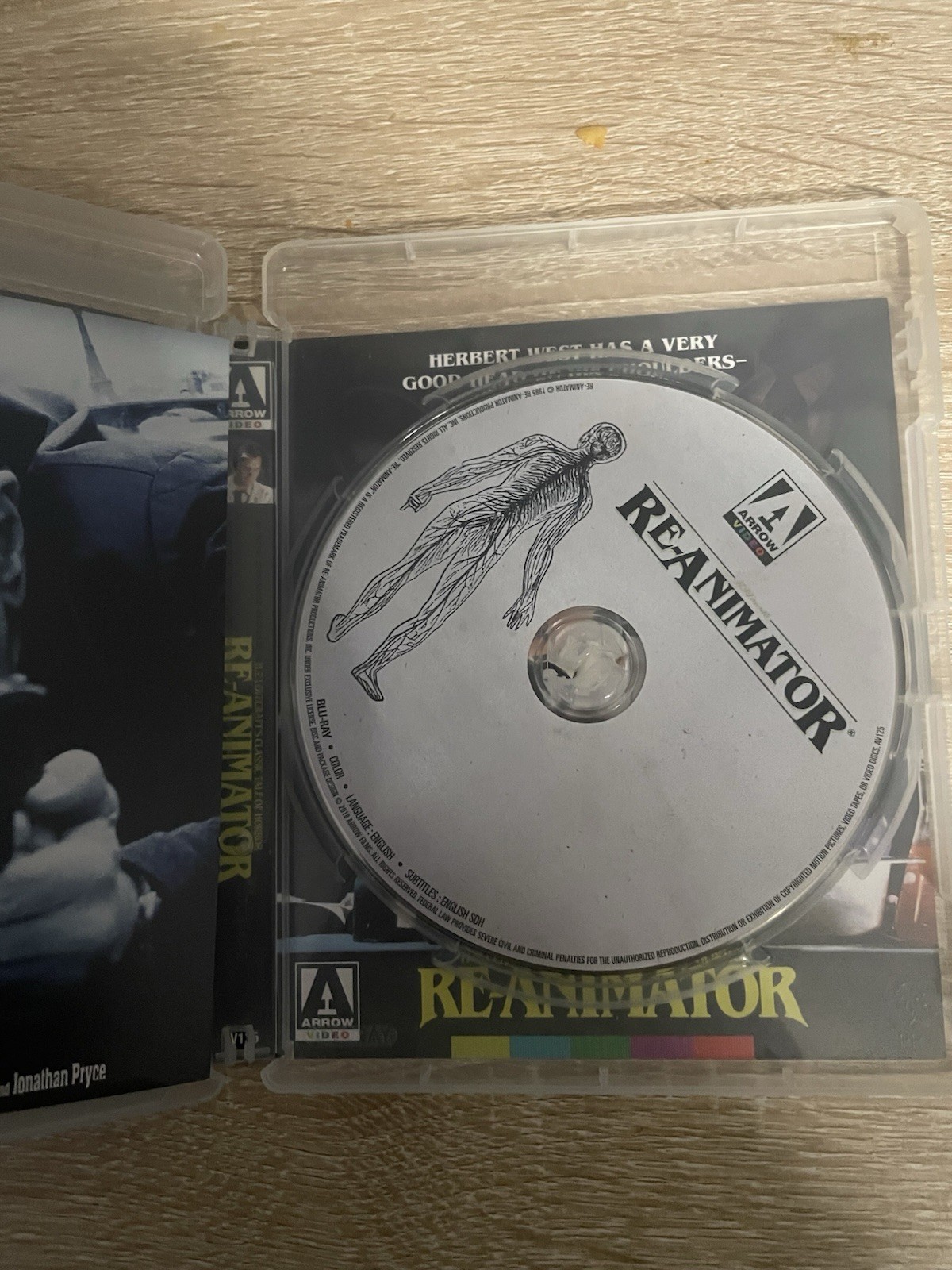 Arrow Video Re-Animator Blu-ray