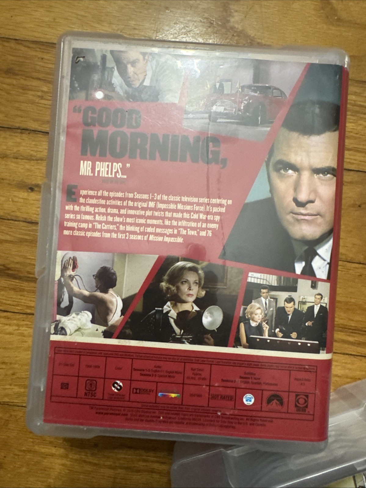 MISSION IMPOSSIBLE COMPLETE ORIGINAL TELEVISION SERIES DVD 1 2 3 4 5 6