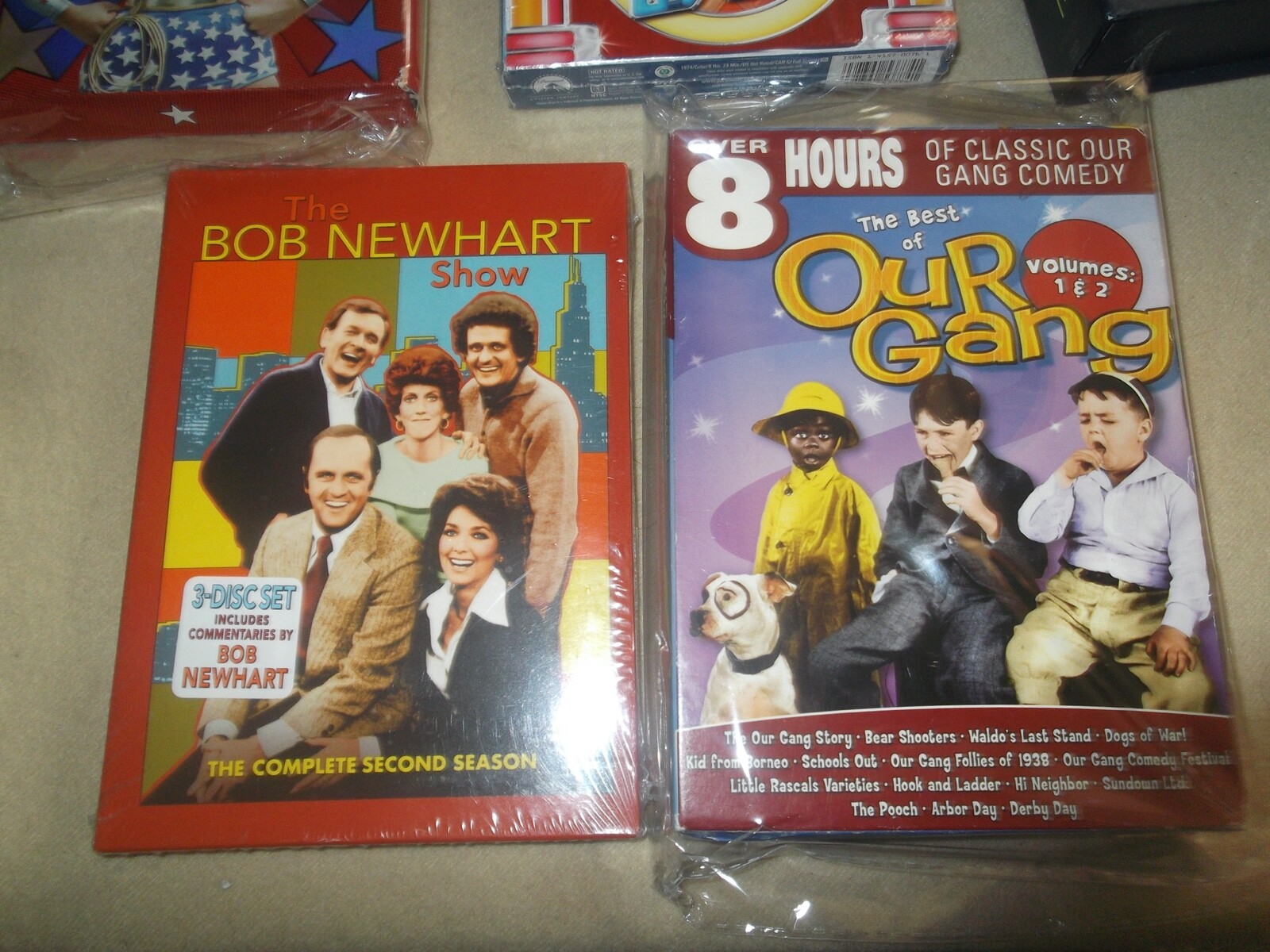 SNL * HAPPY DAYS * WONDER WOMAN * NEWHART * RASCALS * MASH DVD LOT 60s & 70s