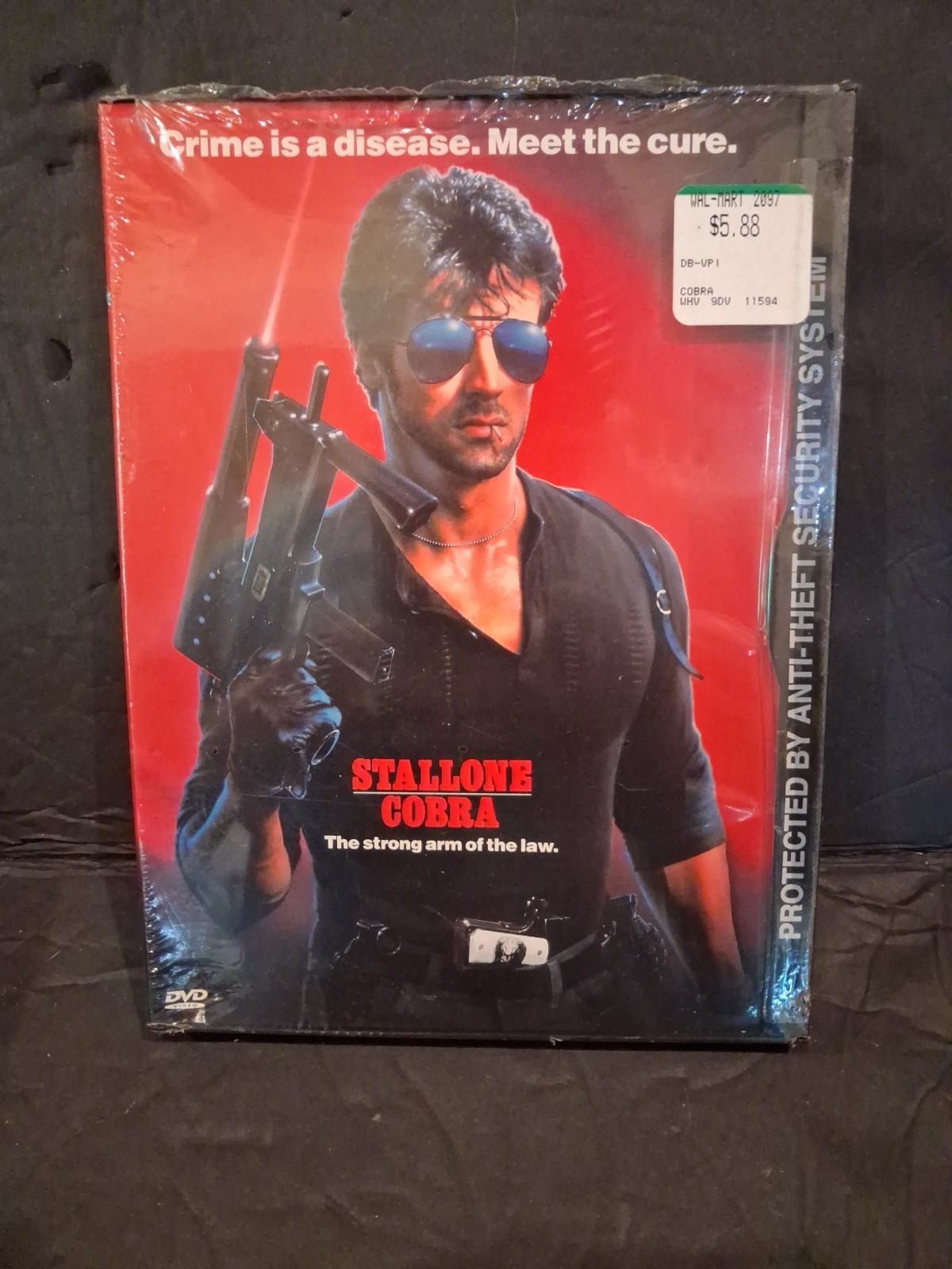 Cobra DVD 1986 Sylvester Stallone Brigitte Nielsen Director George P. Cosmatos