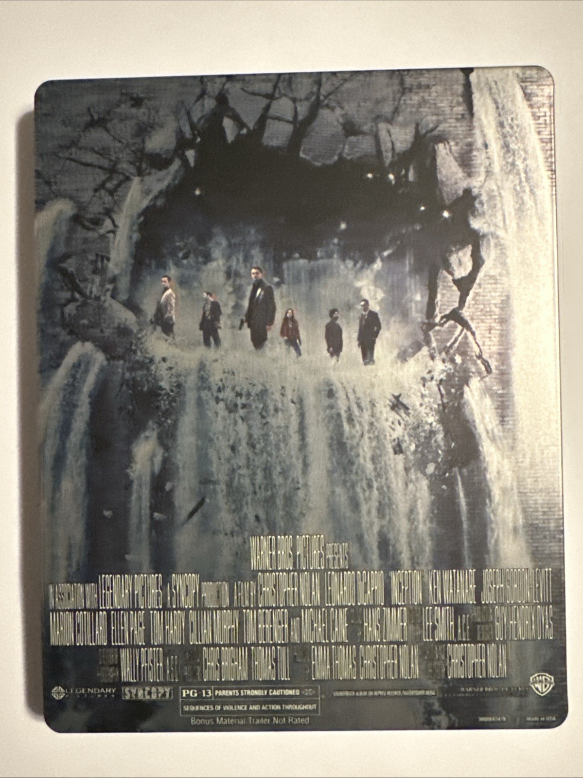 Inception Blu-ray Steelbook Leonardo DiCaprio Action Thriller Christopher Nolan