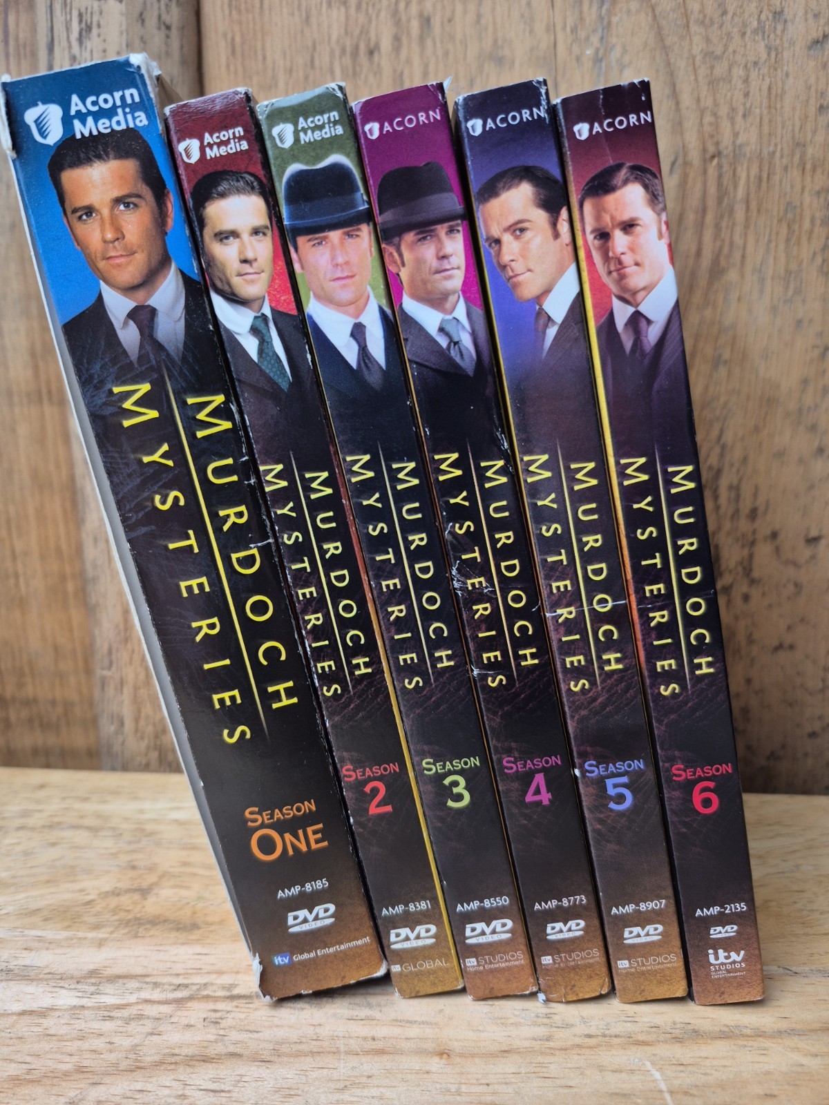Murdoch Mysteries DVD Lot: Seasons 1-6 Yannick Bisson Acorn Media