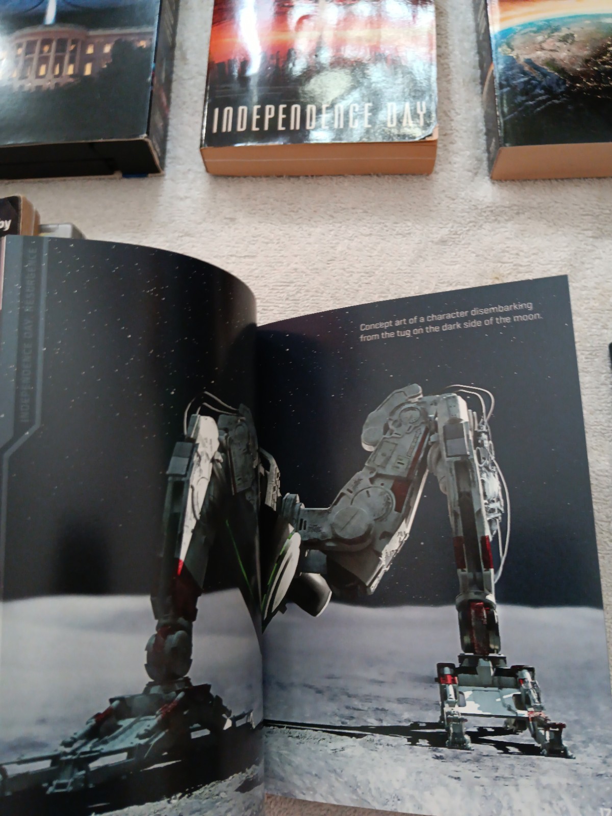 Independence Day 1 & 2 , Books, Dvd & Blu Ray Sets