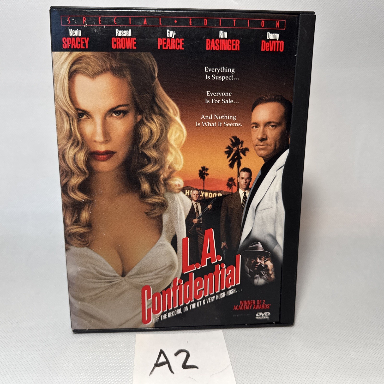 L.A. Confidential DVD 1998 – Kevin Spacey – Kim Basinger Sealed Snapcase