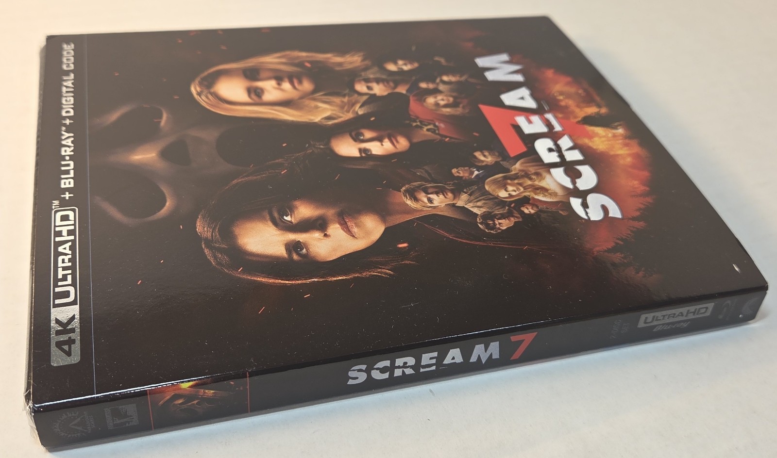 Scream 7 (4K/Blu-ray)Collector Slipcover-NEW (Sealed)-Box Shipping with Tracking