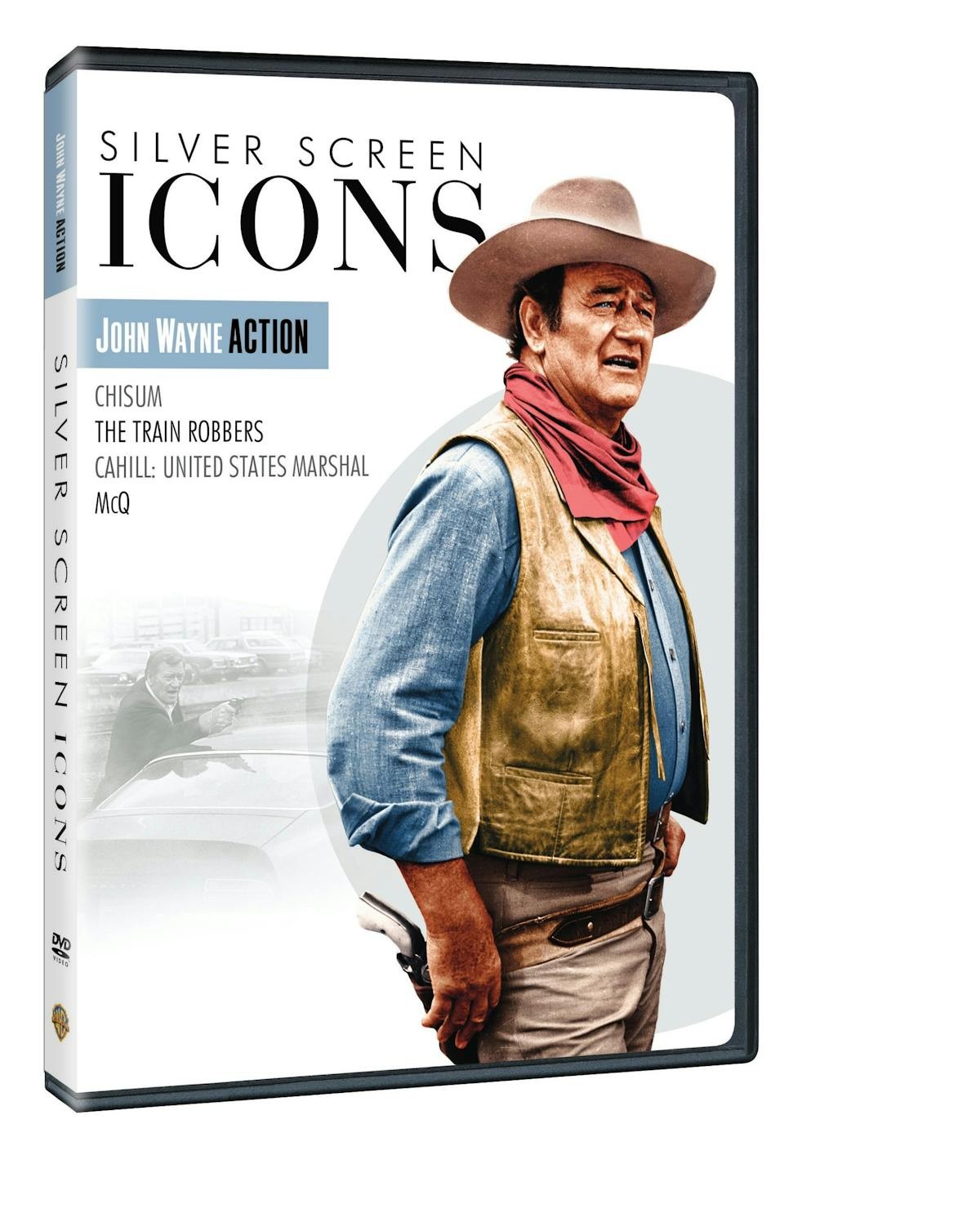 Silver Screen Icons John Wayne Action DVD NEW