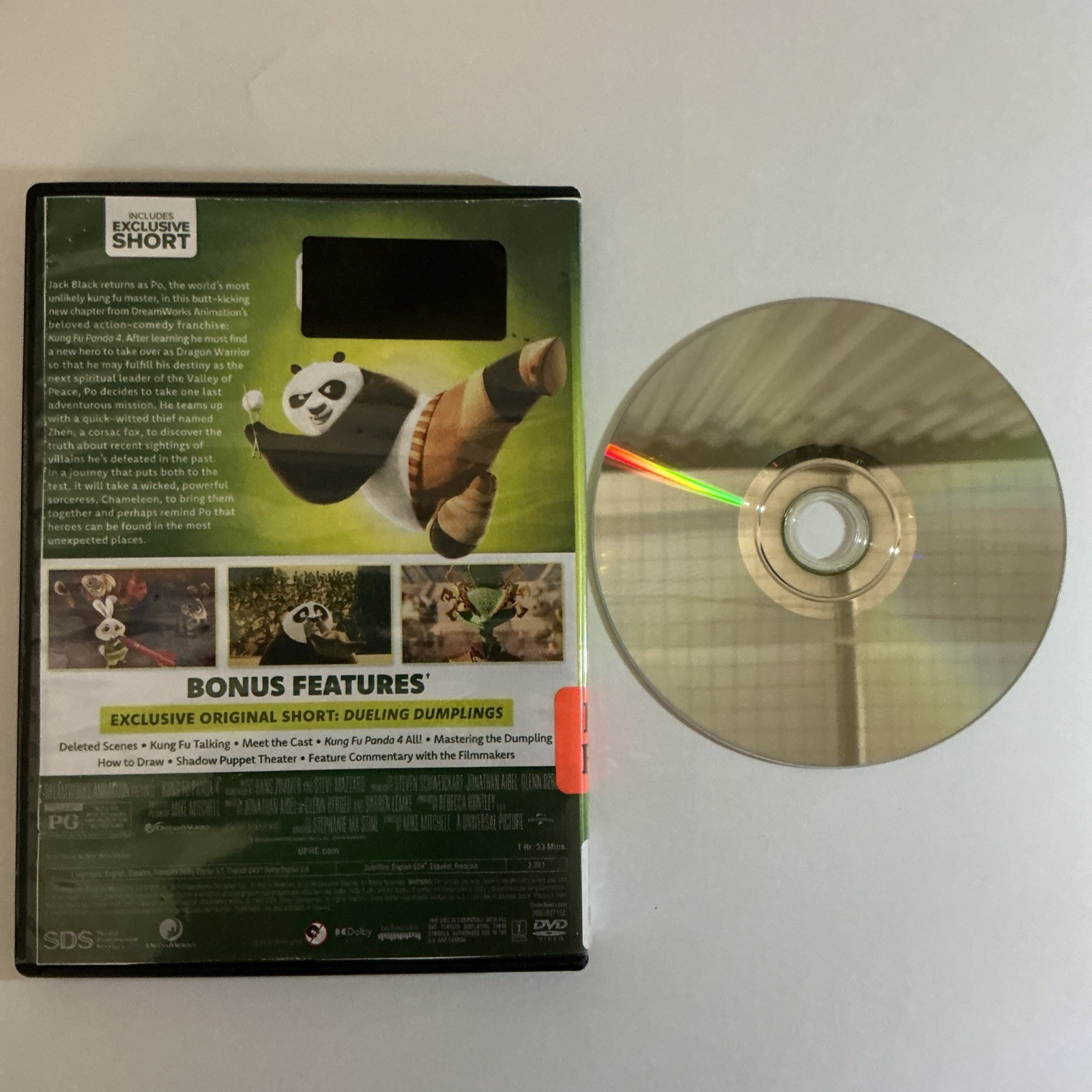 Kung Fu Panda 4 Collectors Ed -DVD