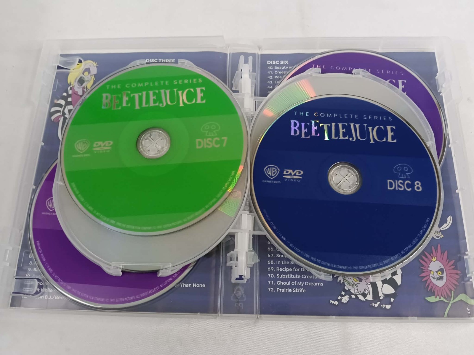 Beetlejuice The Complete Series (DVD, 2013) Animated Gothic Fantasy, Comedy