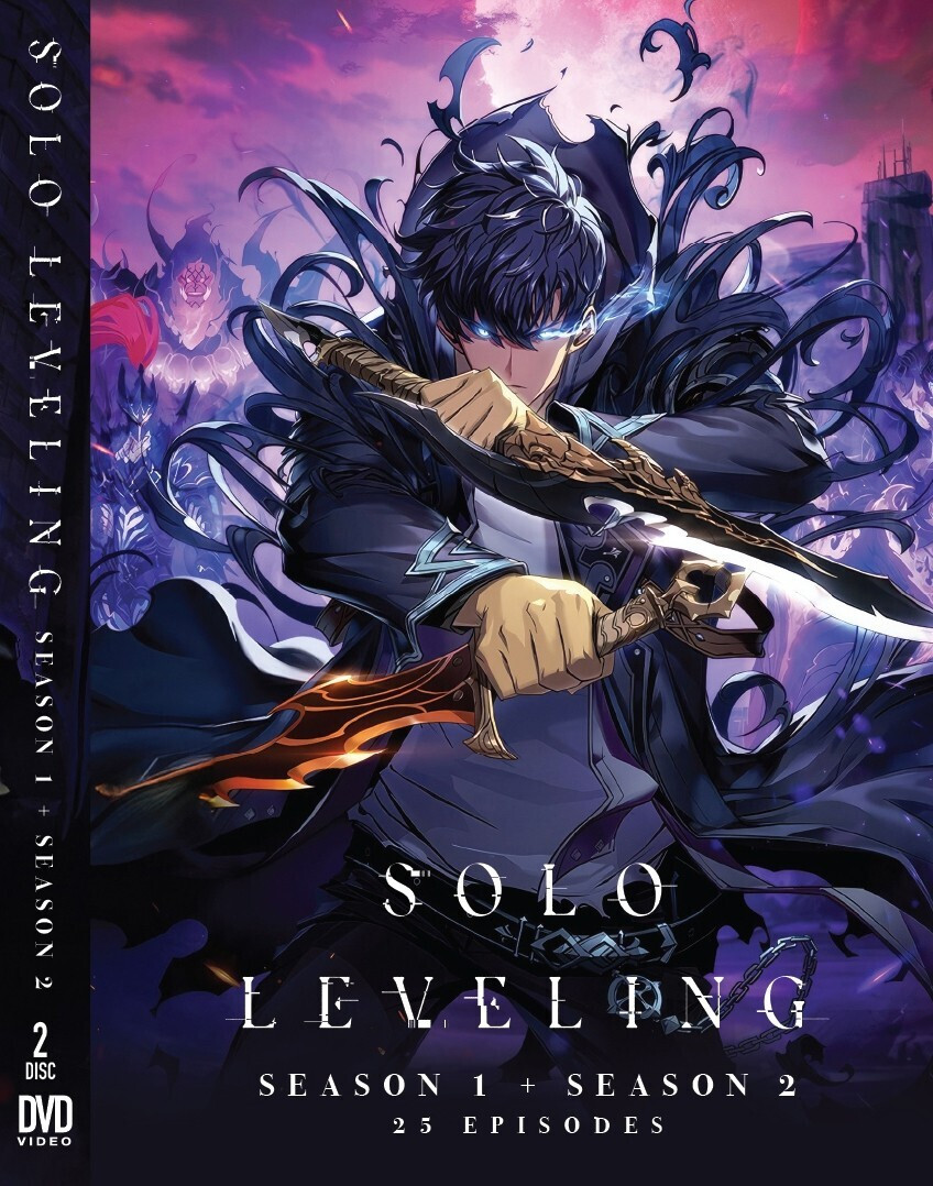 Solo Leveling – Season 1+2 – DVD with Eng Dubbed