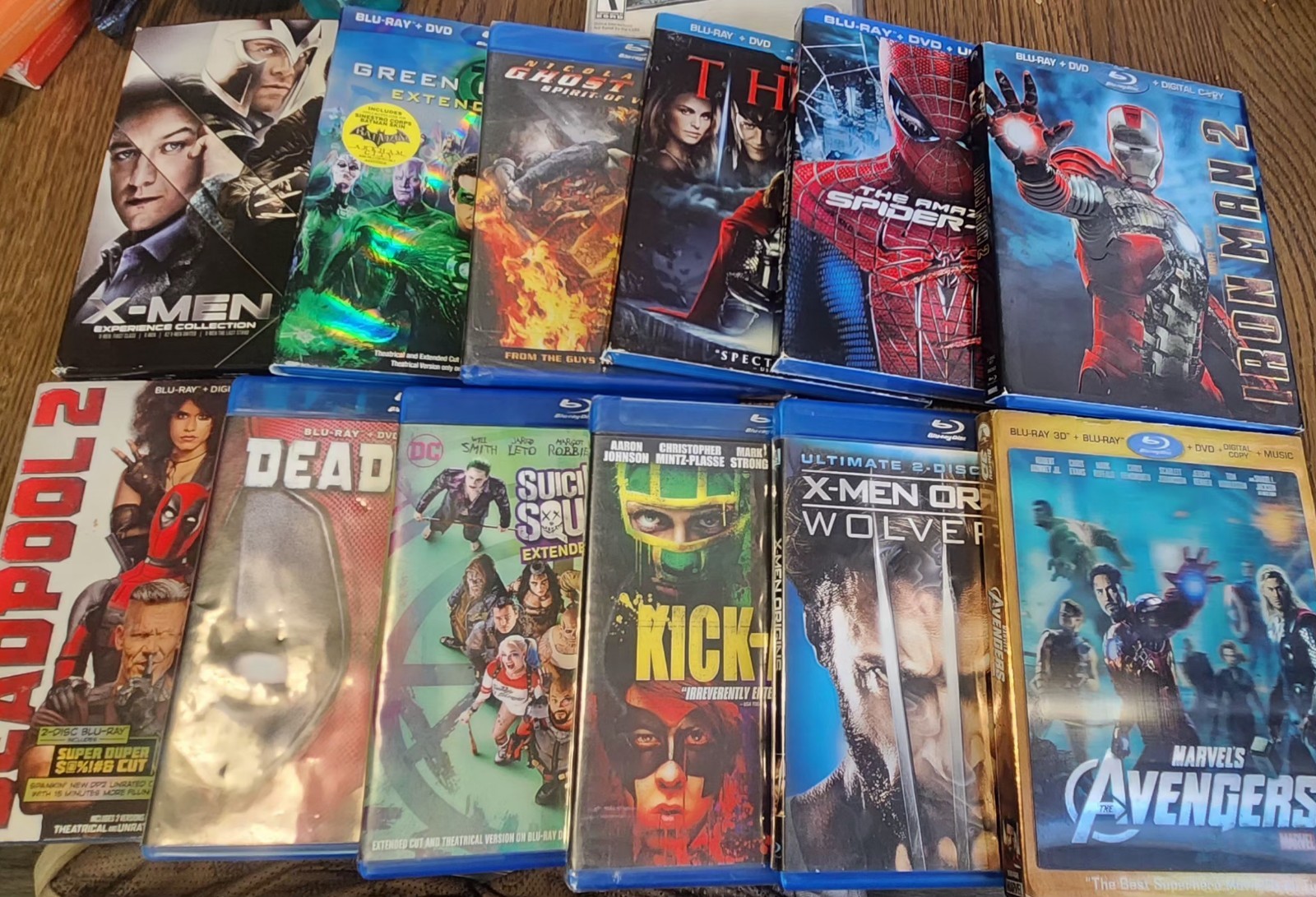 Marvel MCU Bluray Lot Of 2 – Very Good Condition – Avengers/Thor/IronMan & More
