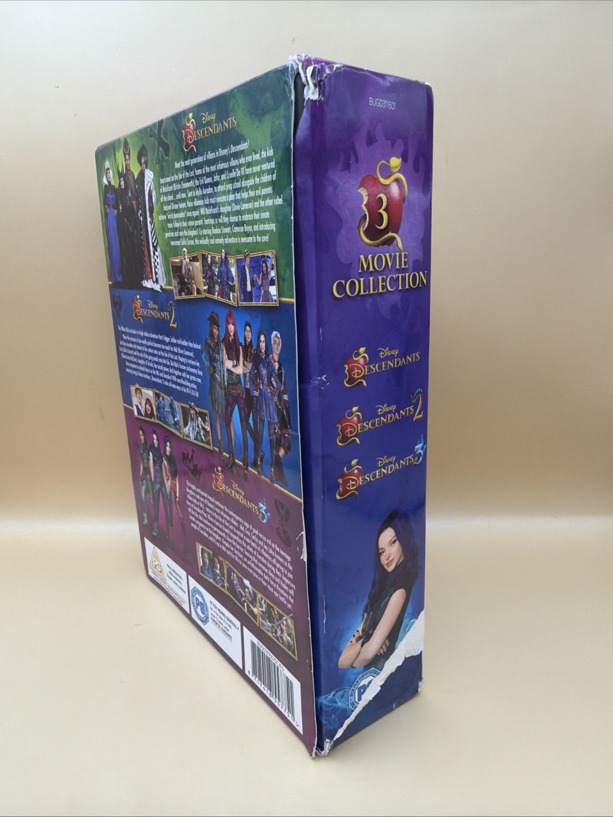 Disney Descendants 1-3 DVD Boxset Region 2