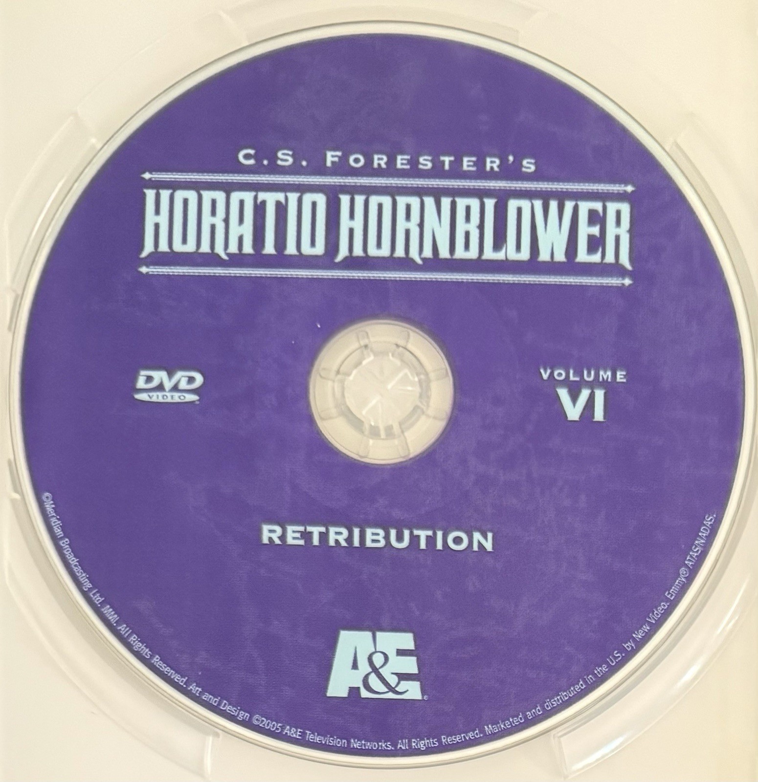 Horatio Hornblower Complete Adventures 2002 DVD, 8-Disc Set Many Bonus Features