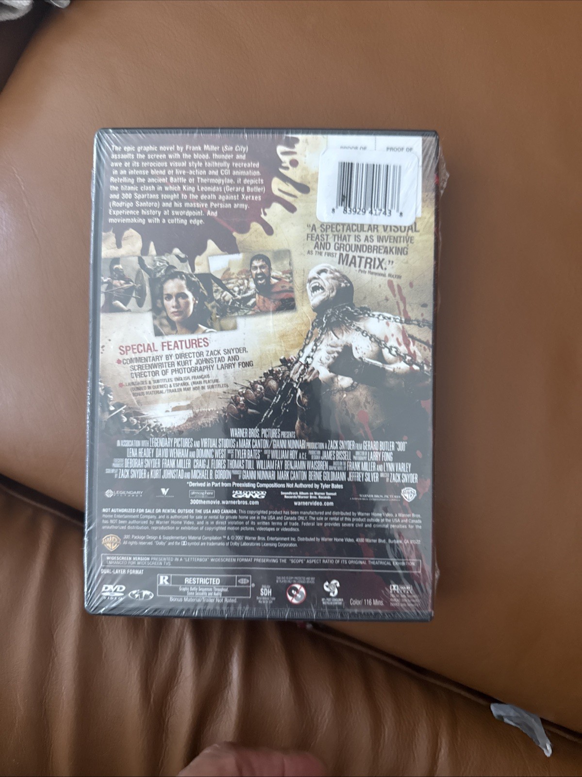 300 (WideScreen Edition) – DVD – Brand New Sealed