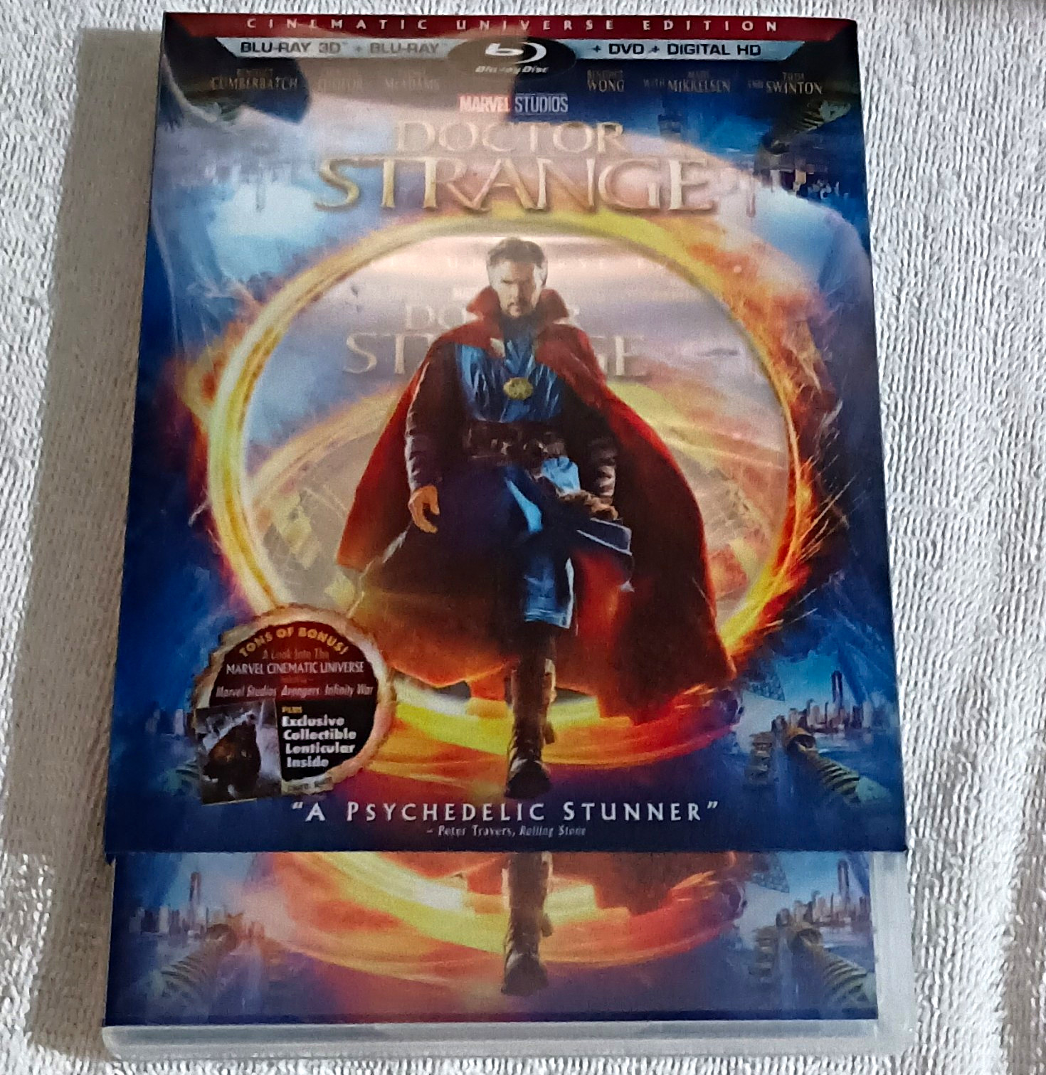 Marvel Studios Doctor Strange Blu-ray 3D+Blu-ray+DVD Cinematic Ed PG-13 Eng