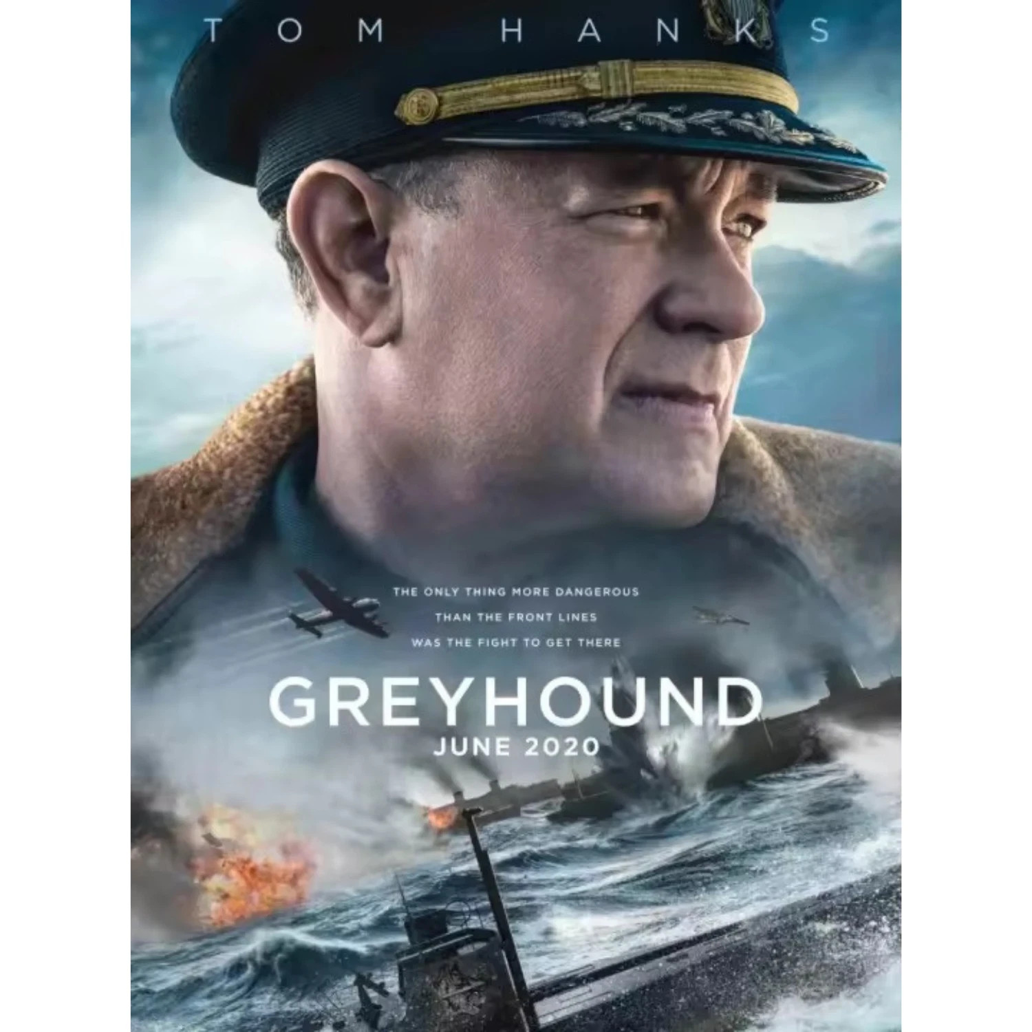 Greyhound (WW2) 2020 DVD Brand New & Sealed -Tom Hanks FREE FAST SHIPPING