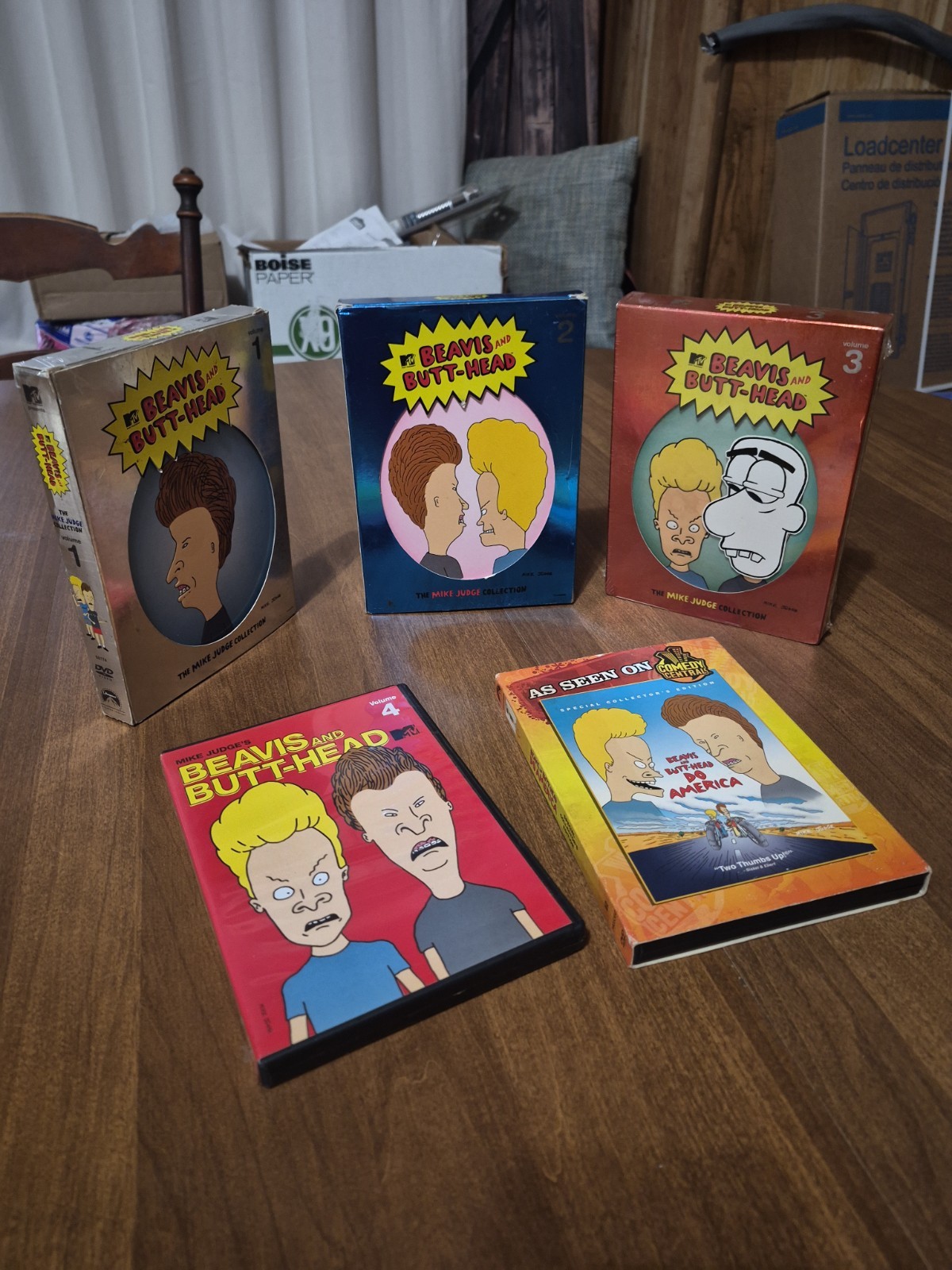 Beavis and Butt-Head The Mike Judge Collection Volumes 1, 2, 3 & 4 + Do America