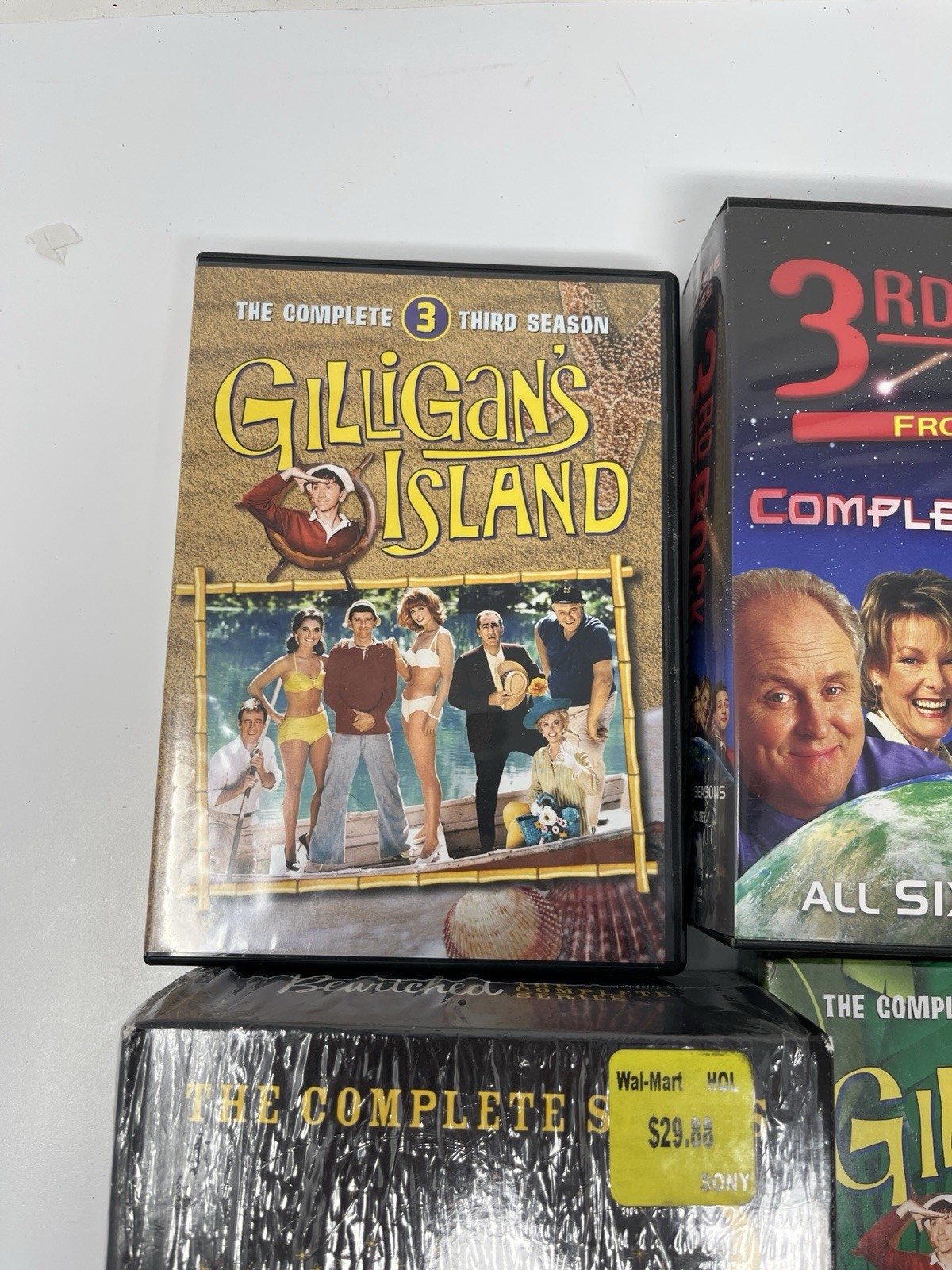 Vtg TV Series Sets Incls Bewitched & 3rd Rock Complete Series, Gilligans Island