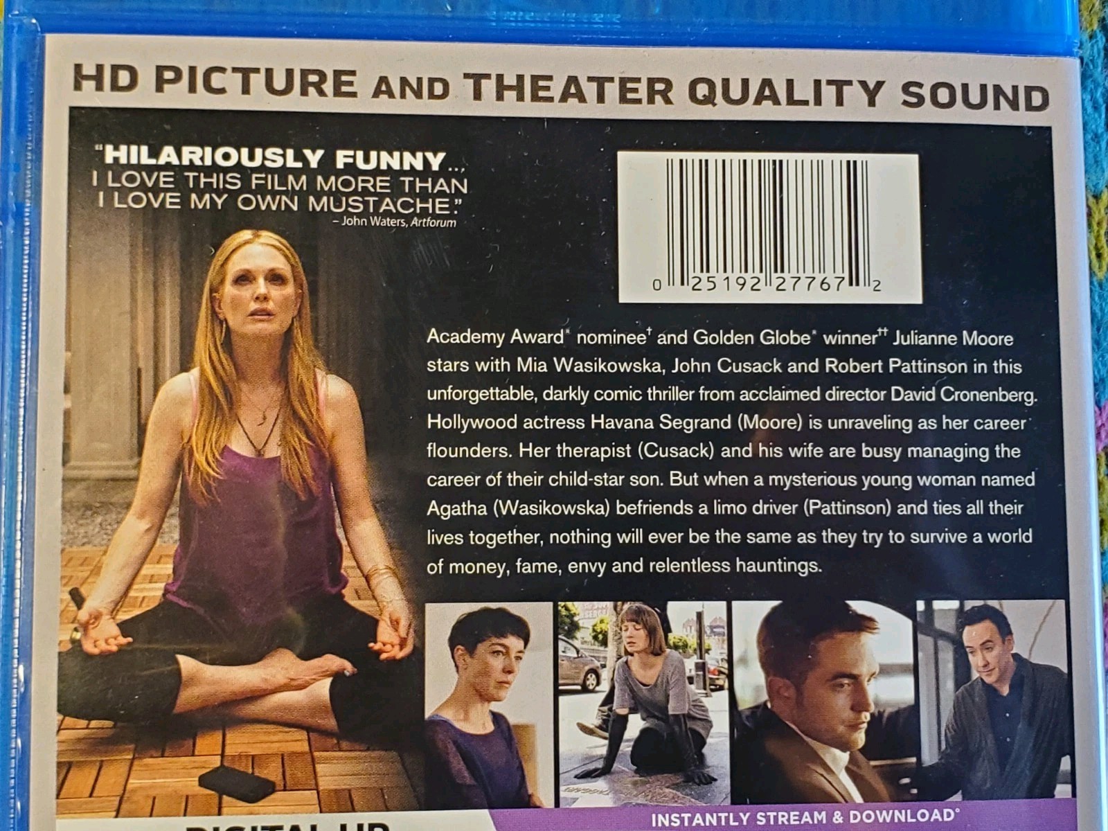 Maps to the Stars (Blu-Ray, 2015) OOP David Cronenberg Film Robert Pattinson