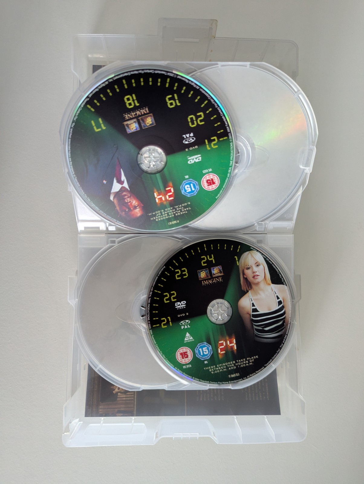24 Twenty-Four TV Series Complete Seasons 1-4 DVD Sets READ