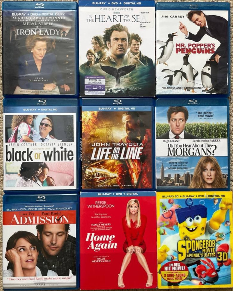 Blu-ray Movies | VERY GOOD Condition. You Pick yours! Discount+Combined Shipping