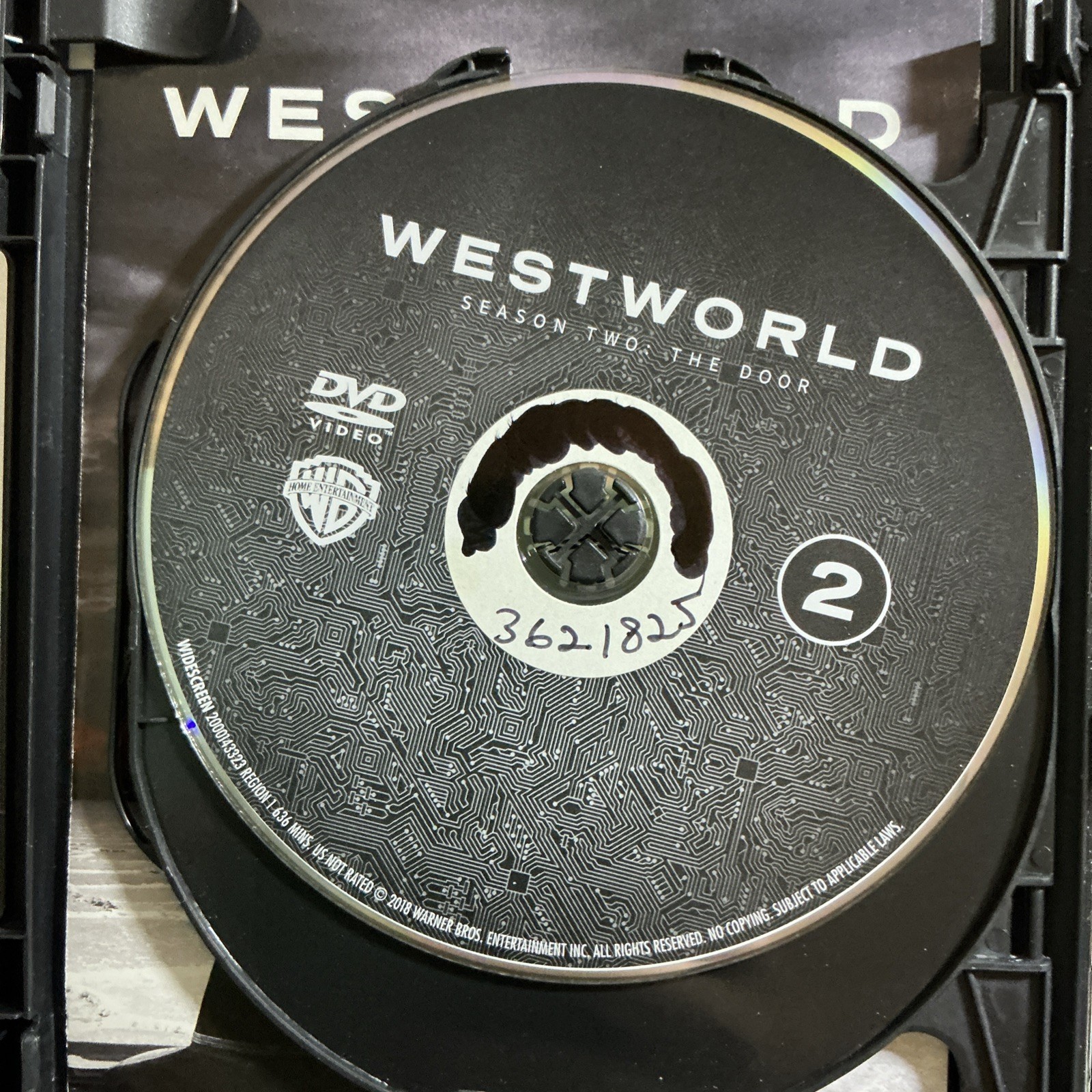 Westworld Season Two The Door DVD 2018 Sci Fi TV Series