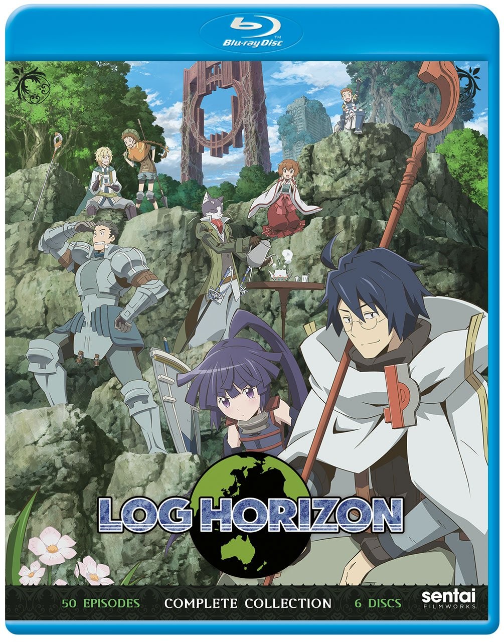 Log Horizon Complete Collection Season 1 & 2 Blu Ray Sentai Filmworks Anime New