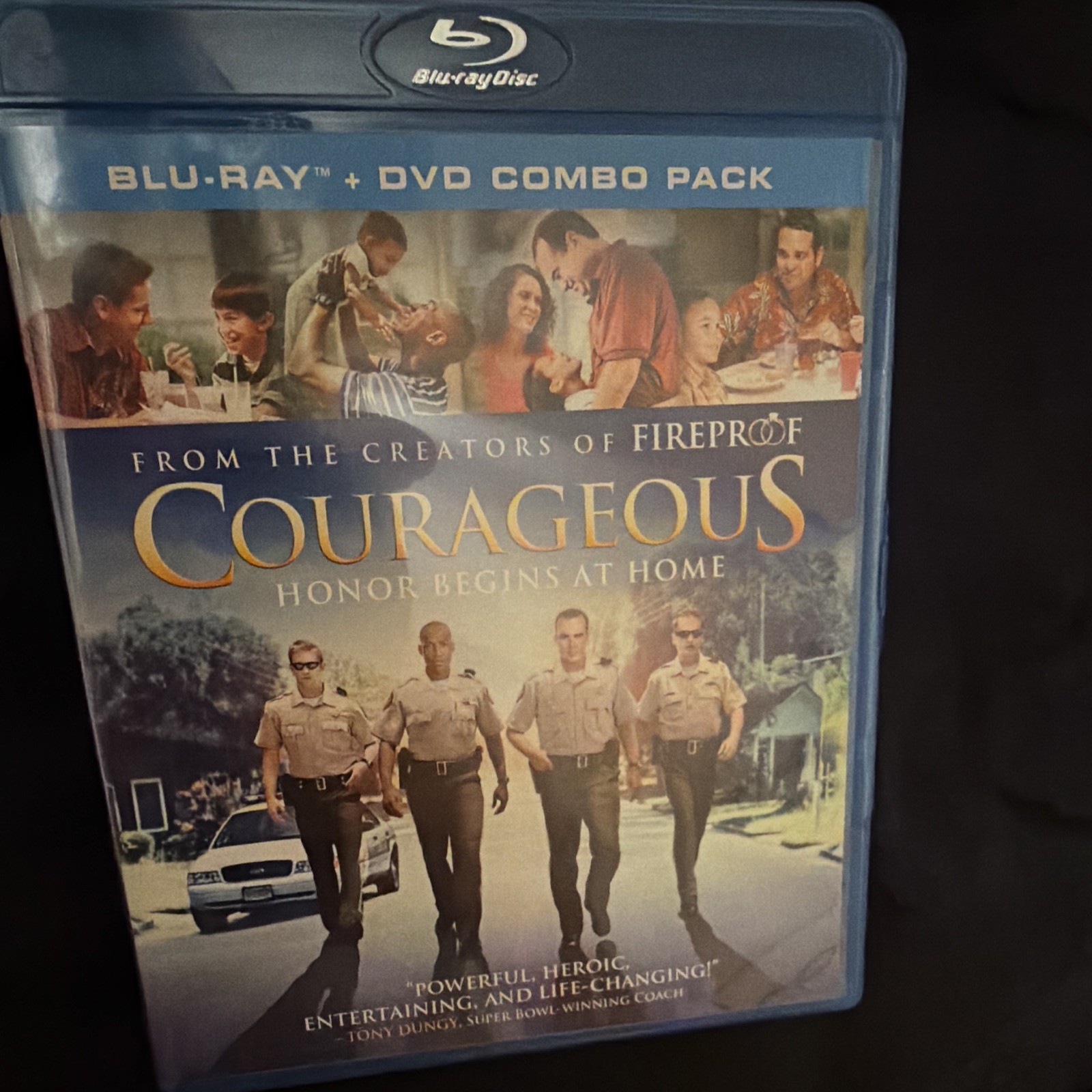 Sony Courageous Blu-ray+DVD Combo Pack PG-13 2012 Commentary Alex Kendrick