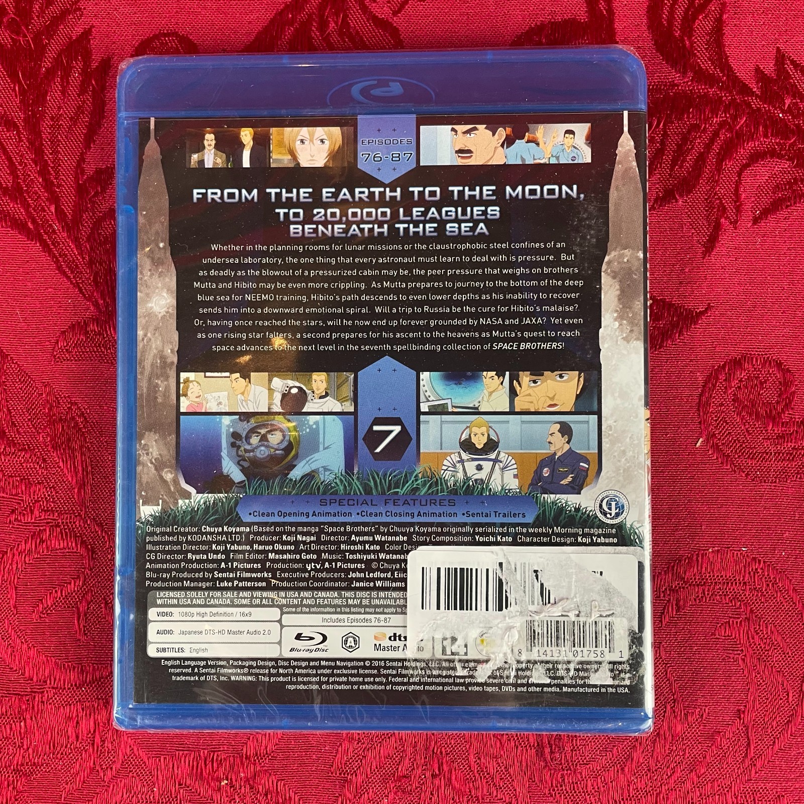 SPACE BROTHERS: Collection 4, 7, 8 (Blu-ray) Sentai Filmworks, Ayumu Watanabe