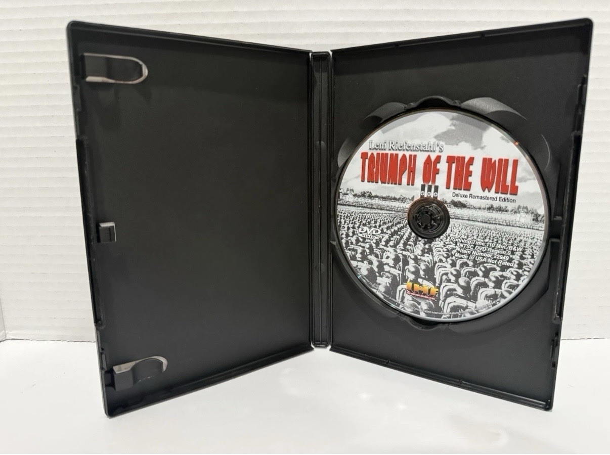 Truimph Of The Will Remastered Edition (1934 B&W) DVD Germany Leni Riefenstahl