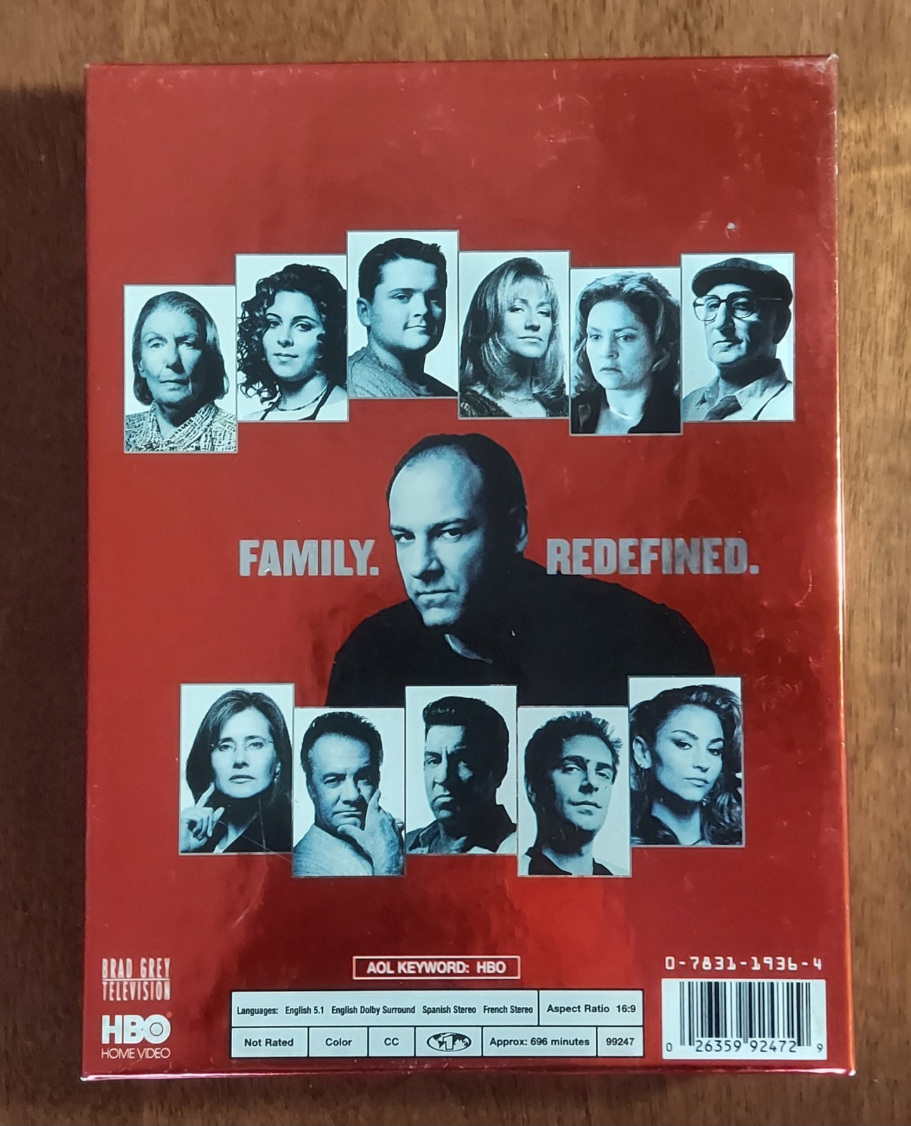 THE SOPRANOS DVD box sets – complete seasons 1-3 HBO great condition