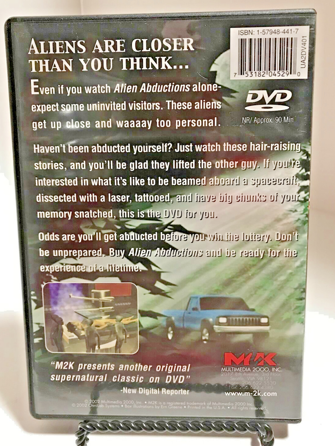 Alien Abductions DVD Supernatural Classic