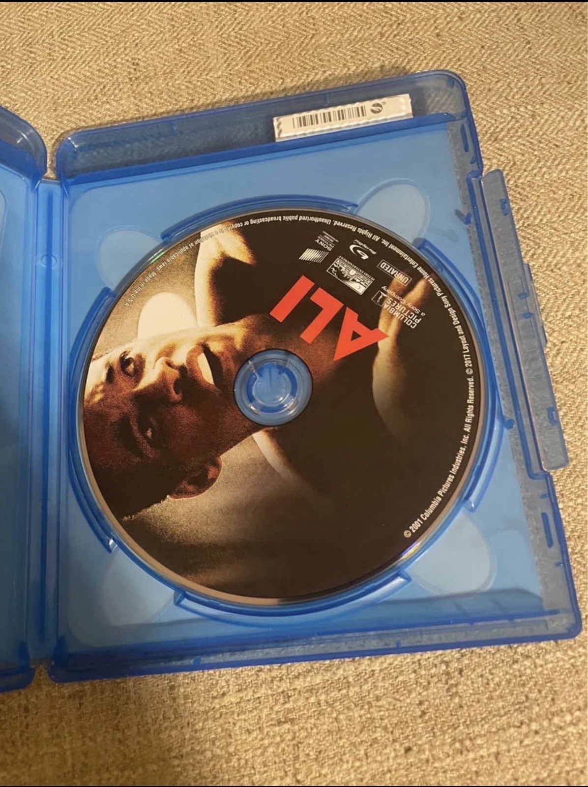 Ali 2001 Blu-ray Will Smith
