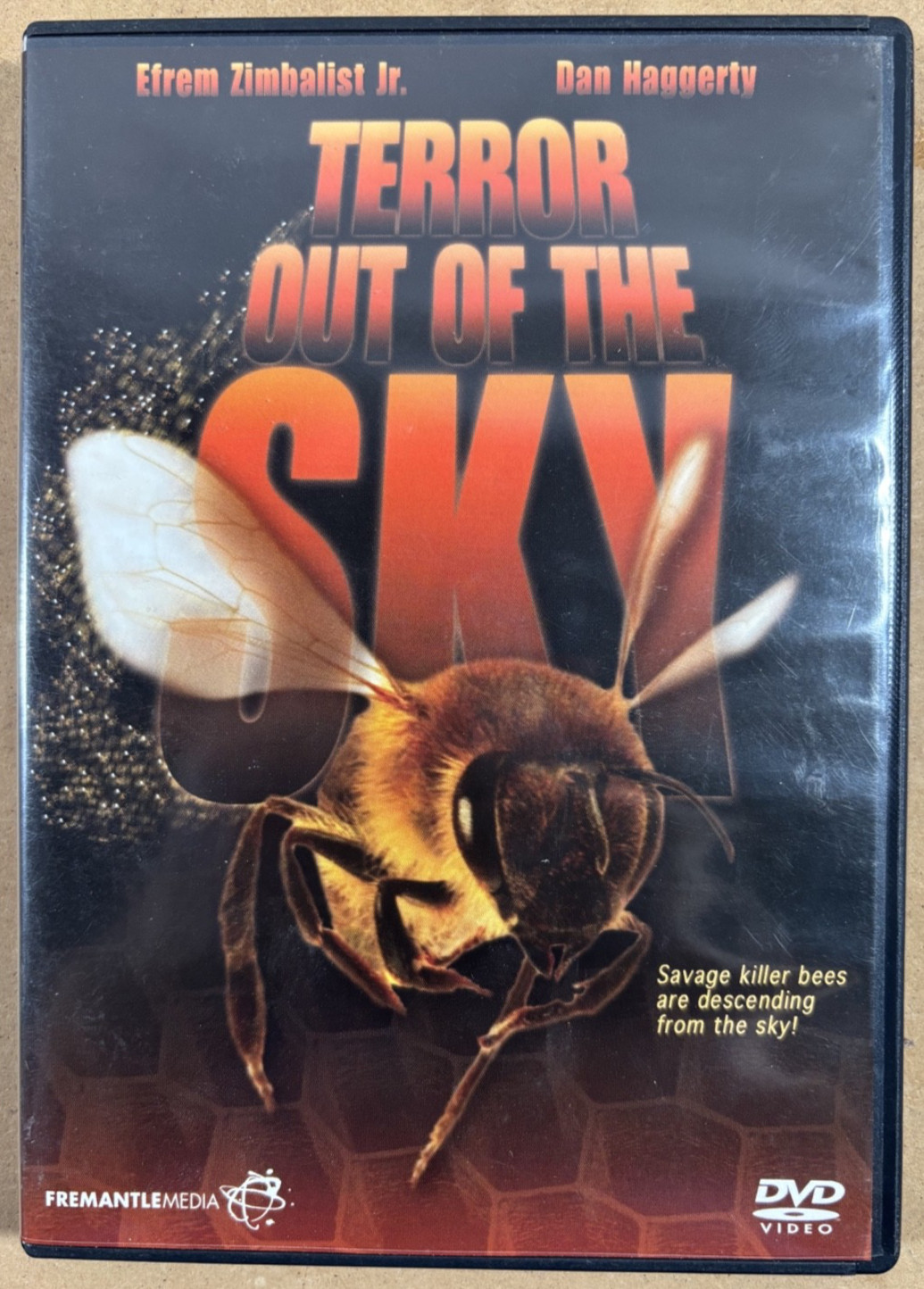 Terror Out of The Sky DVD (2006, Direct Source) Rare 70s Made for TV Horror, OOP