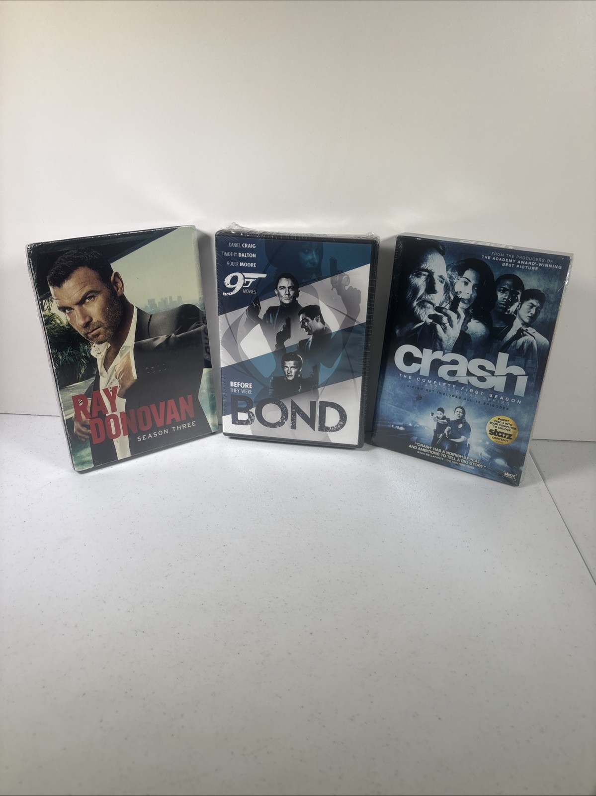 3 New DVD Ray Donovan.Crash.Before They Were.