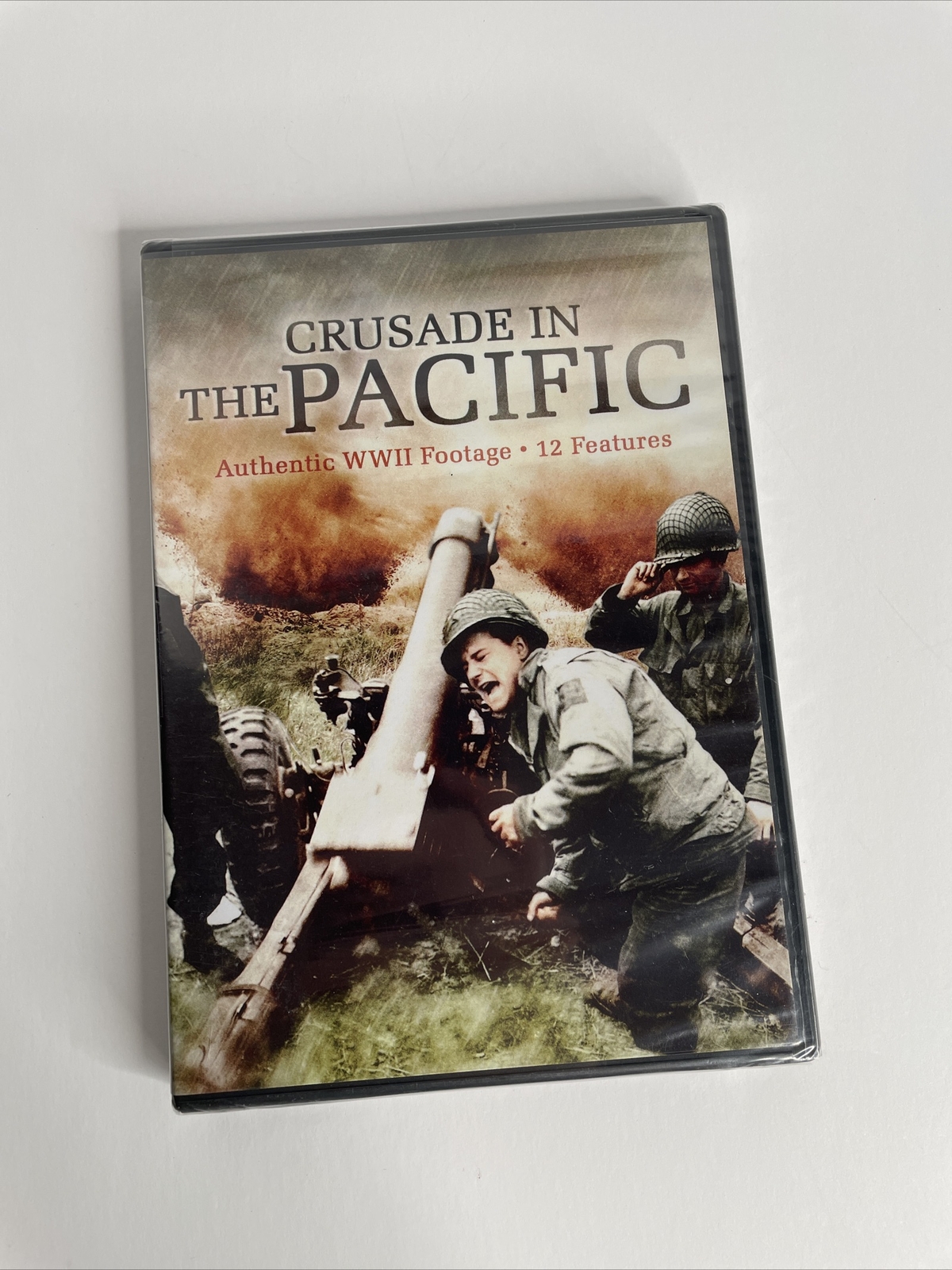 FACTORY SEALED! Crusade in the Pacific Authentic WWII Footage 12 Features 300min