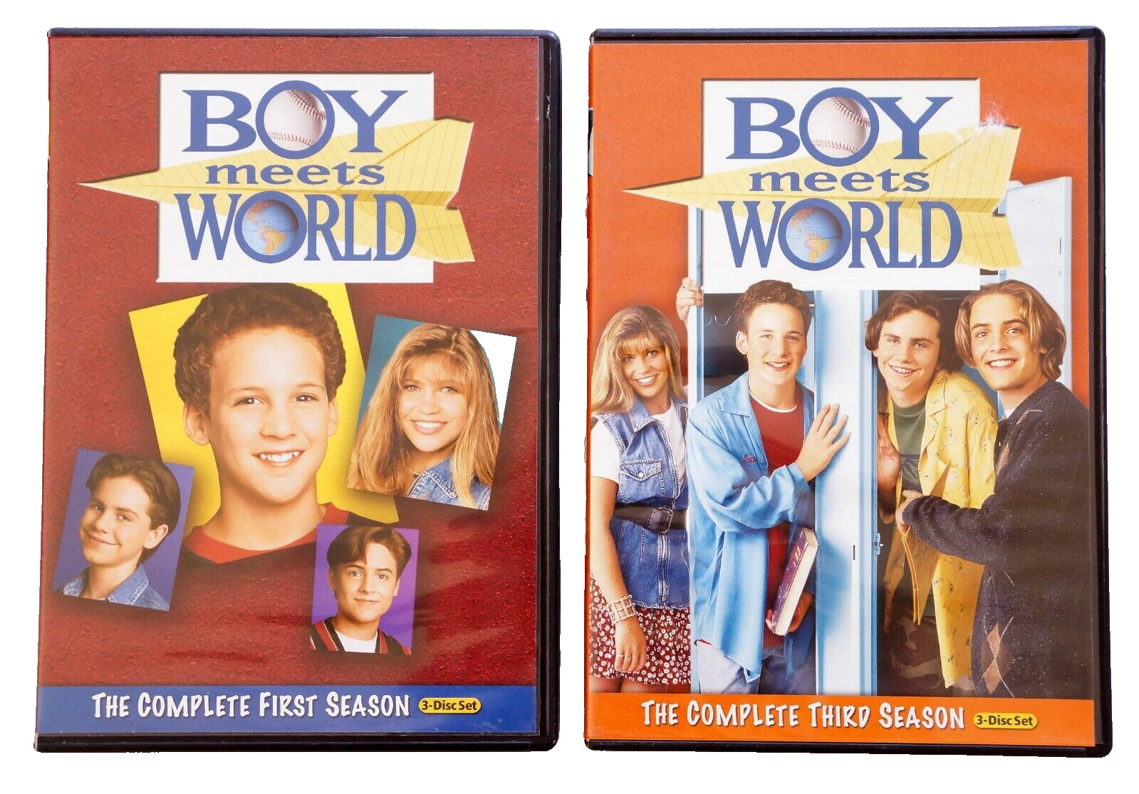 Boy Meets World:The Complete First &Third Season DVD Box Sets Full Screen 1.33:1