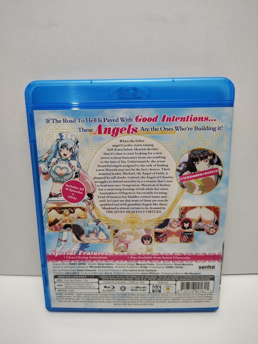 Seven Heavenly Virtues (Blu-ray) Complete Collection MINT NO SCRATCHES Rare OOP