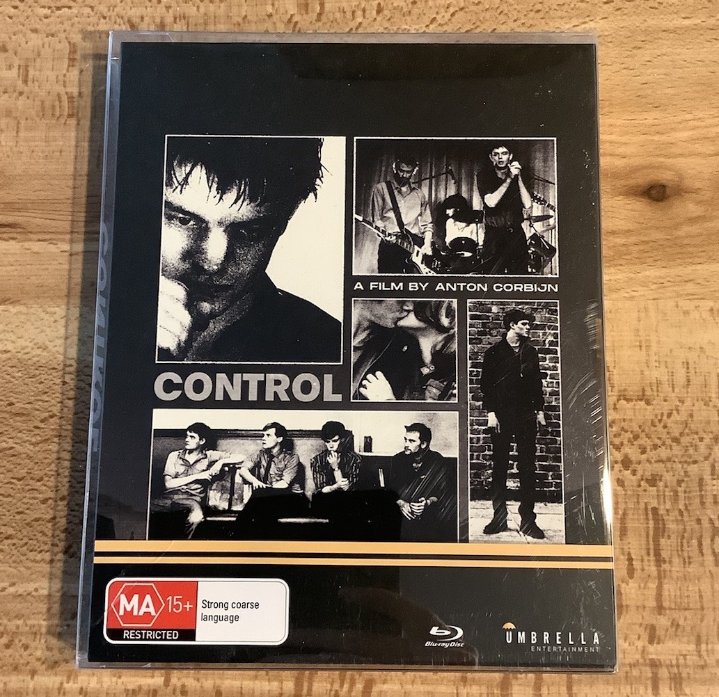 CONTROL (Blu Ray) Limited Edition 2500 Joy Division Ian Curtis Anton Corbijn