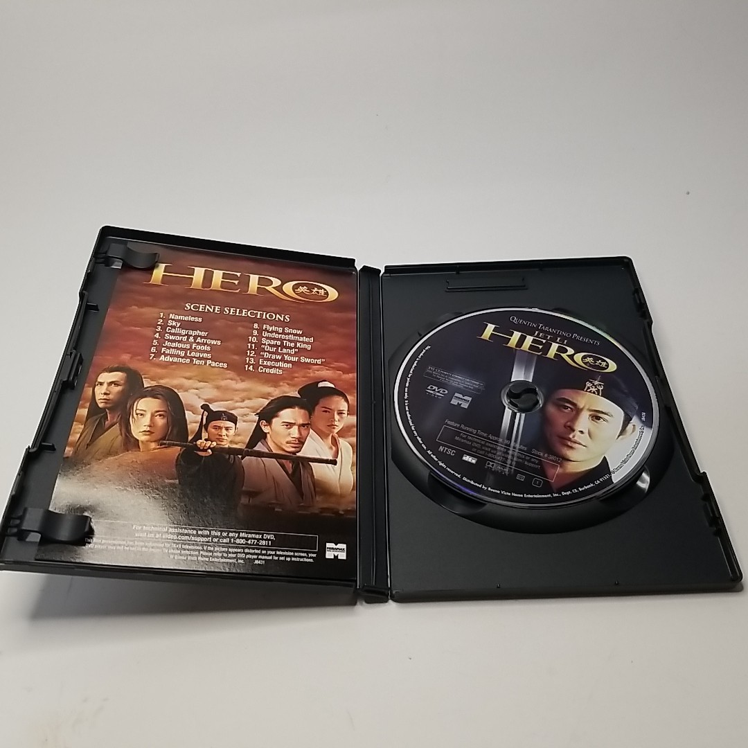 Hero – DVD – VERY GOOD