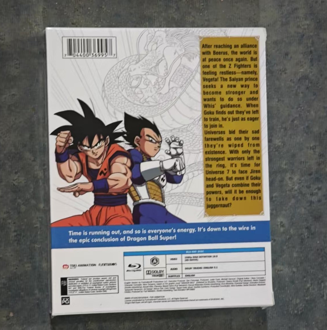 Dragon Ball Super: The Complete Series (Blu-Ray, 10-Disc, Box-Set) Seasons 1-10